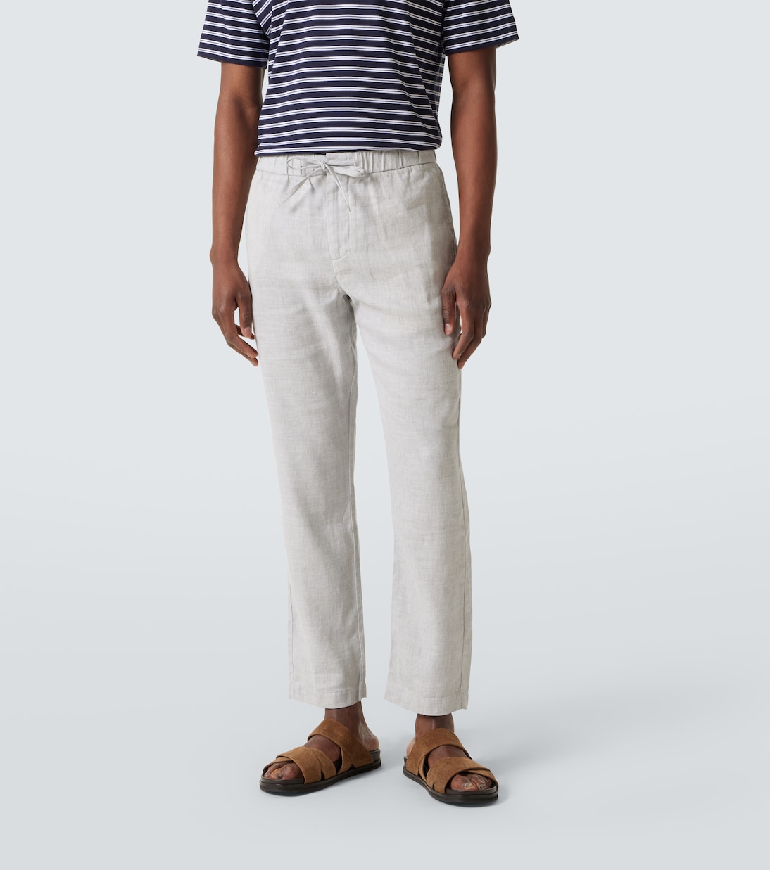 Pantaloni regular Oscar in lino e cotone | Frescobol Carioca