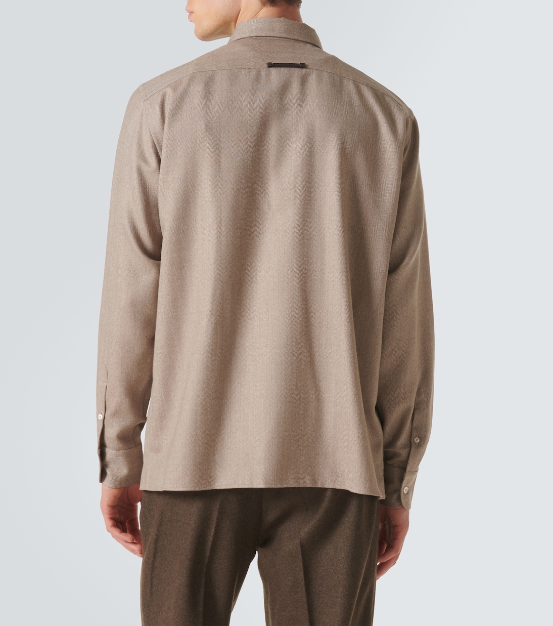 Herringbone wool shirt | Berluti