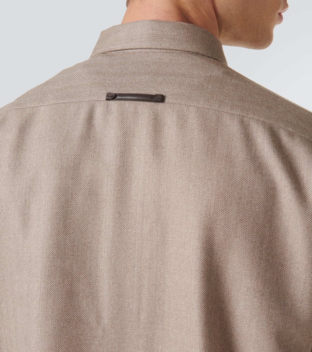 Herringbone wool shirt | Berluti