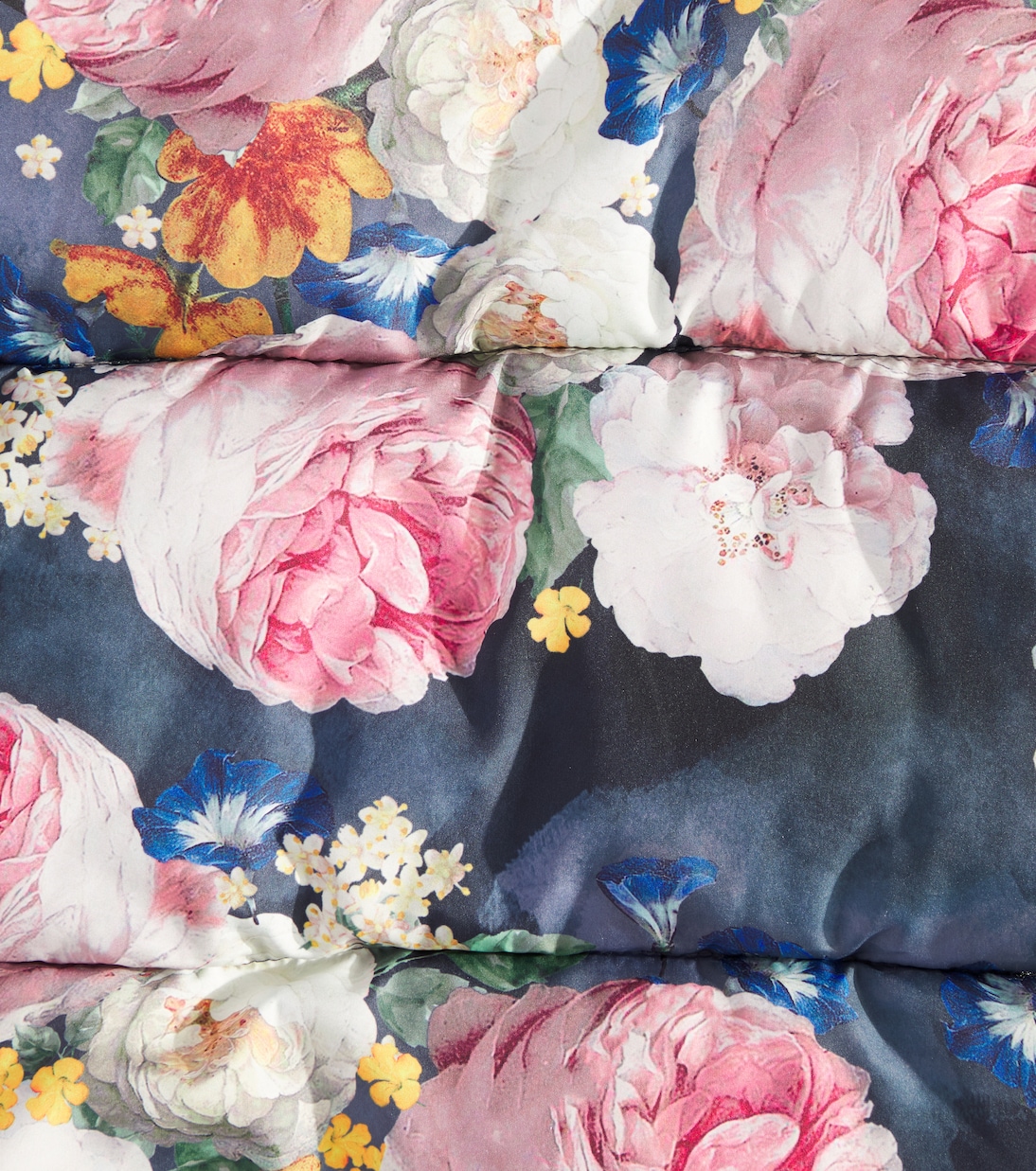 Floral puffer jacket | Monnalisa