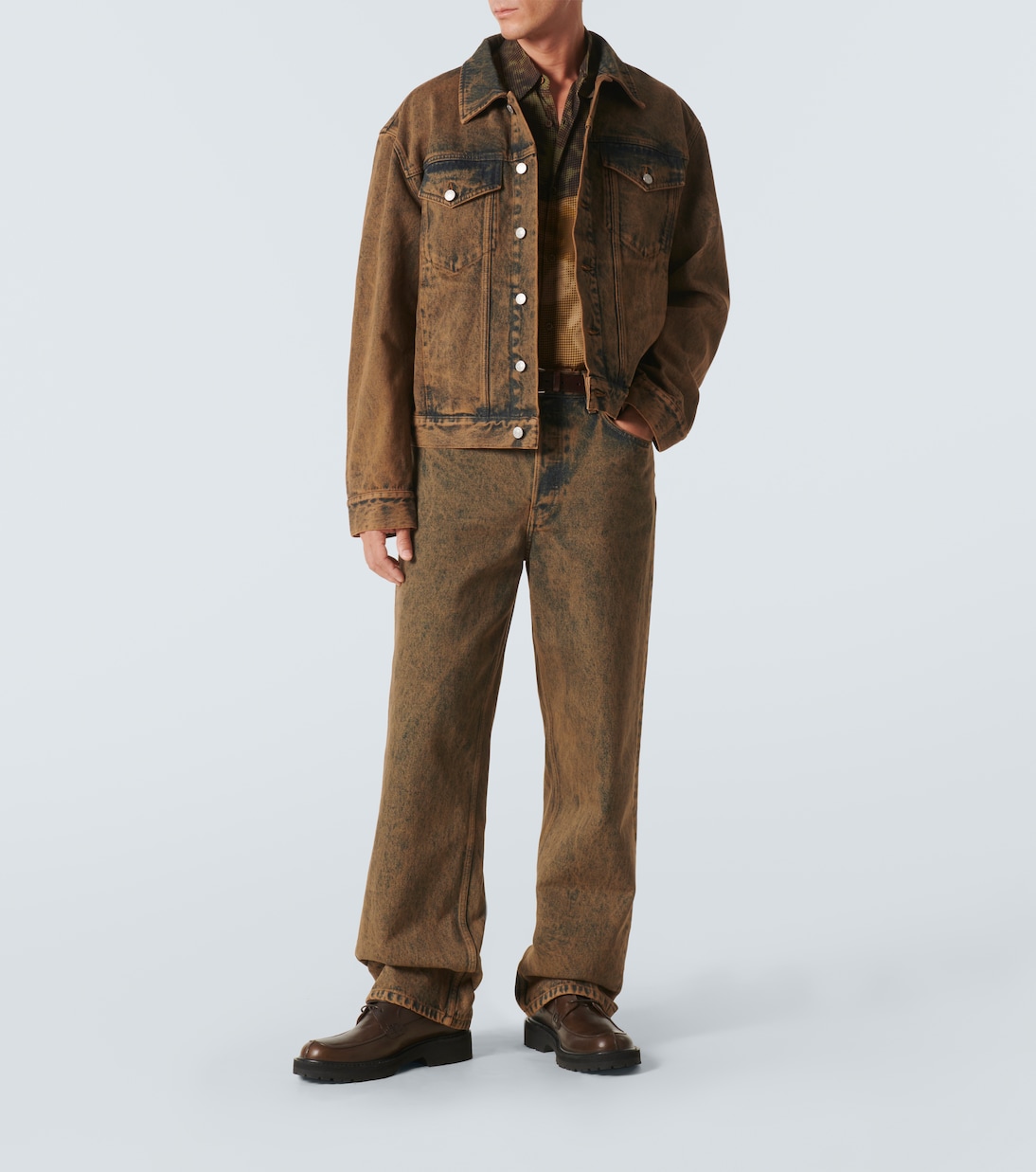 Faded wide-leg jeans | Dries Van Noten