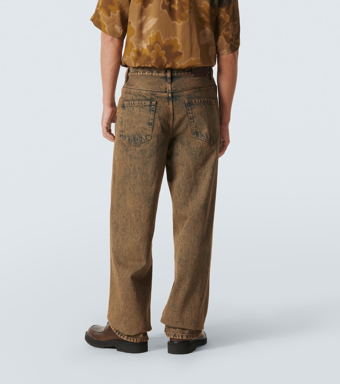 Faded wide-leg jeans | Dries Van Noten