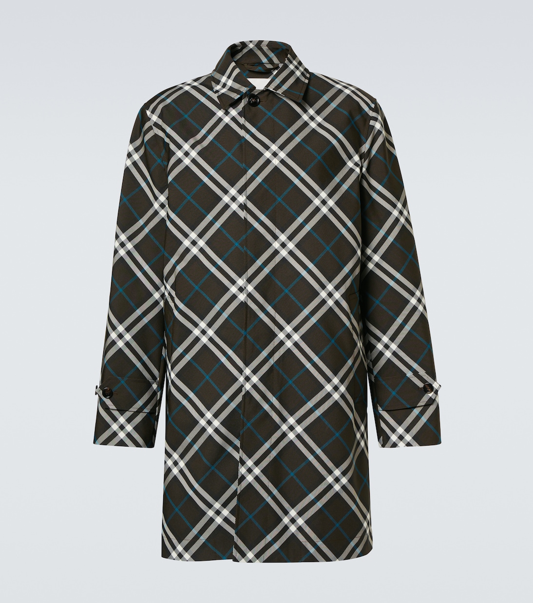 Burberry Check raincoat in multicoloured Burberry Mytheresa