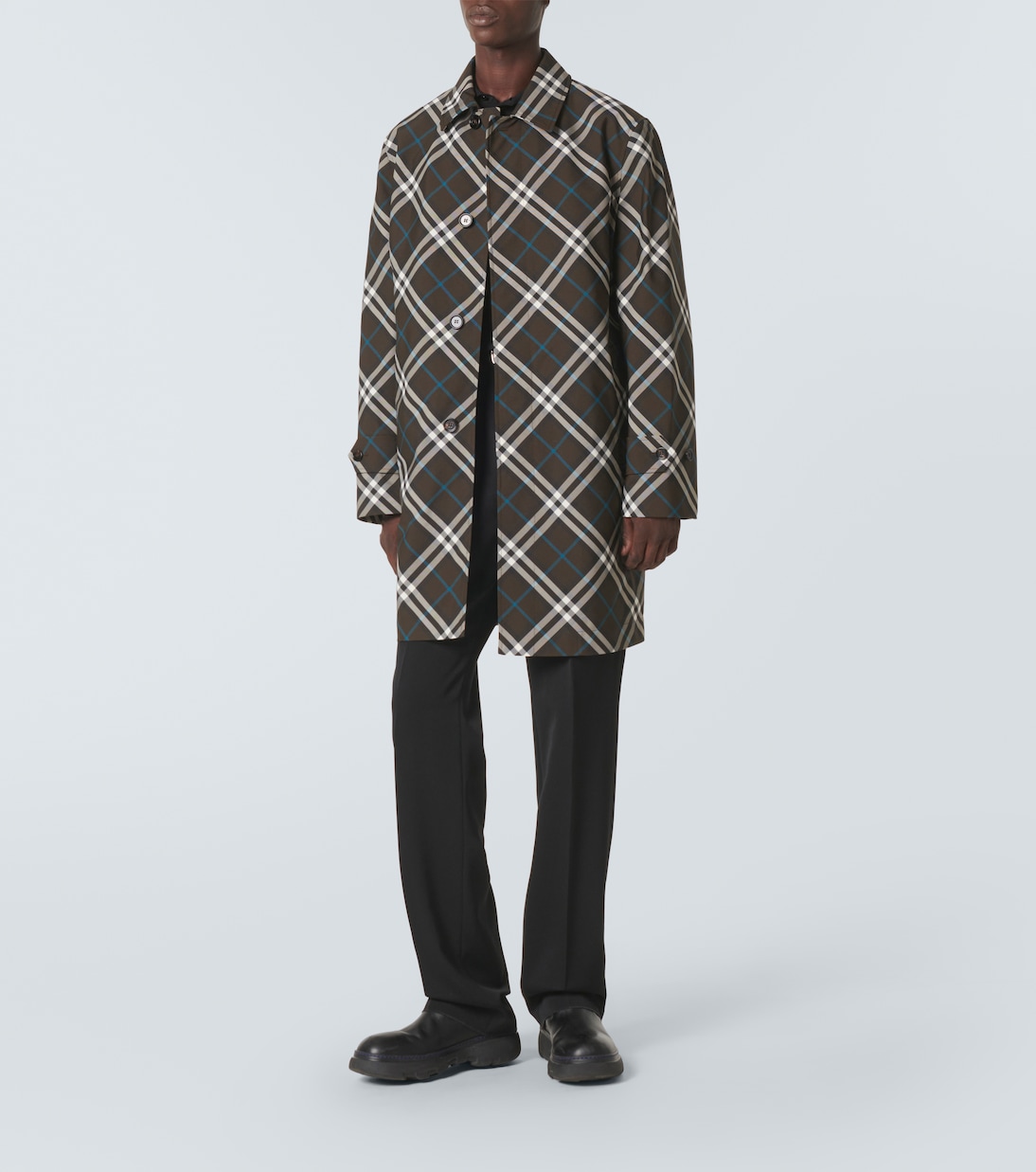 Impermeable con Burberry Check | Burberry