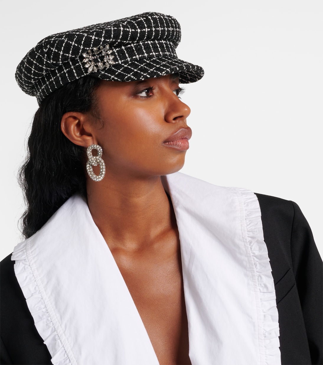Casquette gavroche à ornements | Roger Vivier