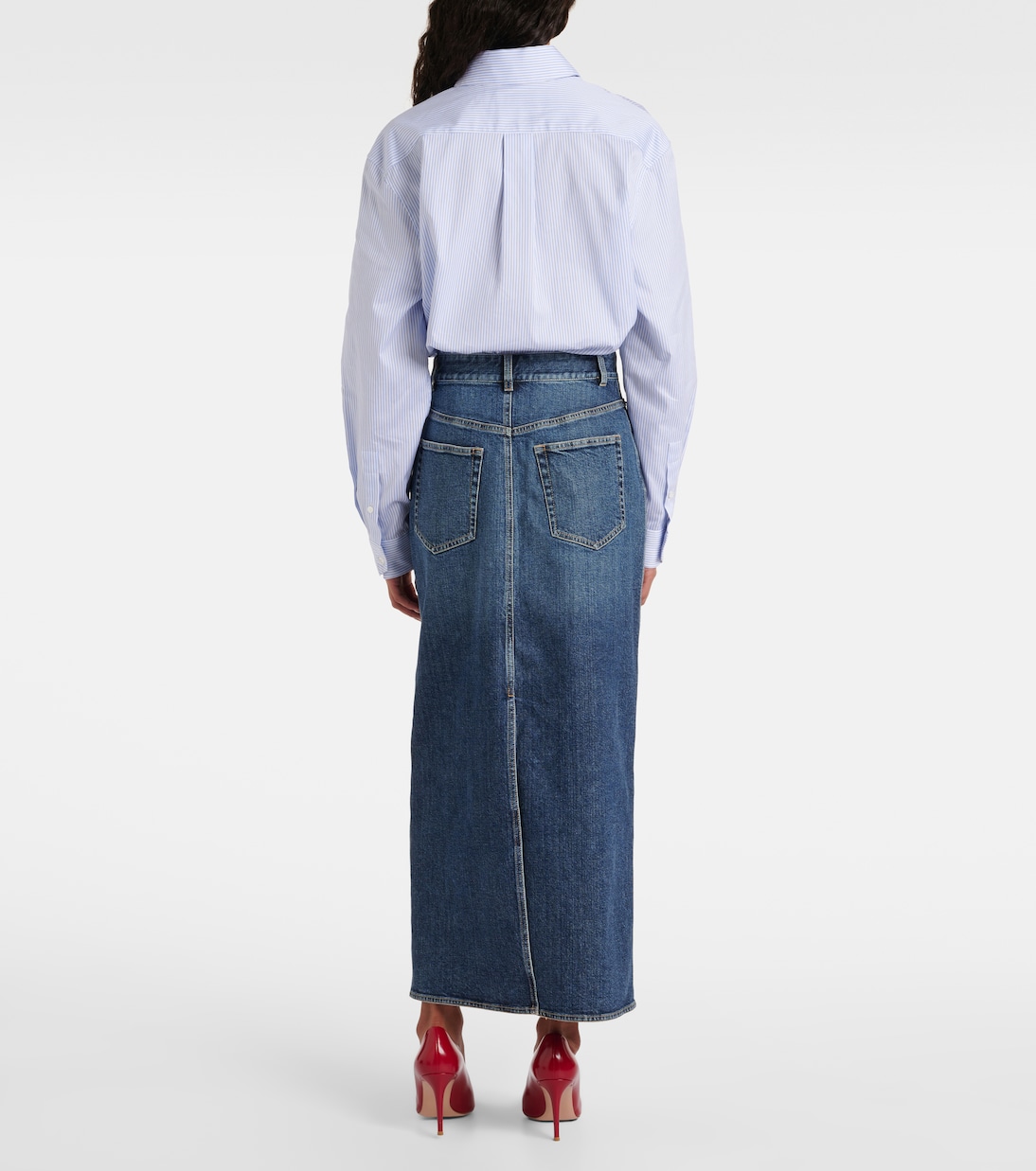 High-Rise-Jeansrock | Ralph Lauren Collection