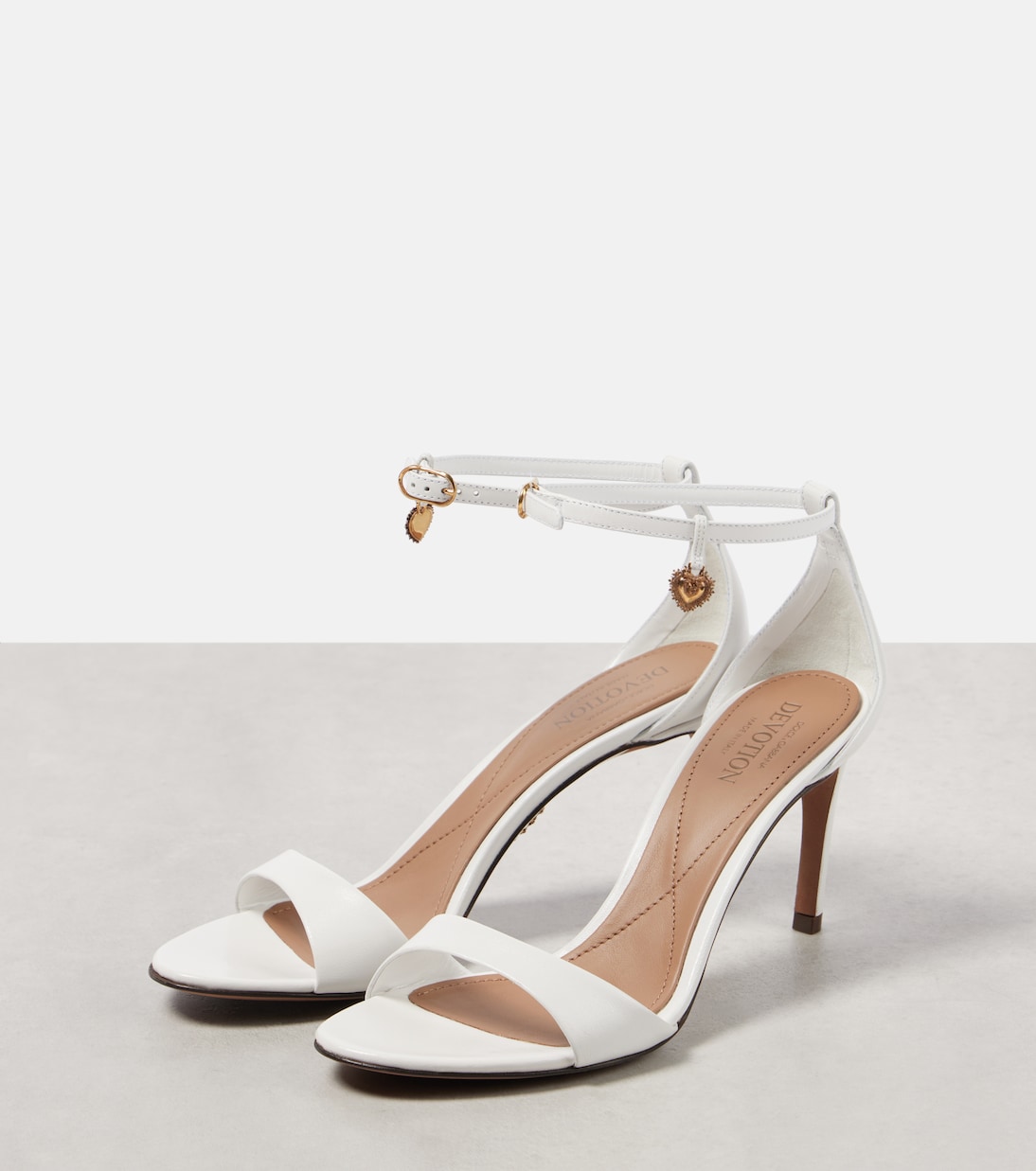 DOLCE&GABBANA Sandali in Pelle Stile Giovane