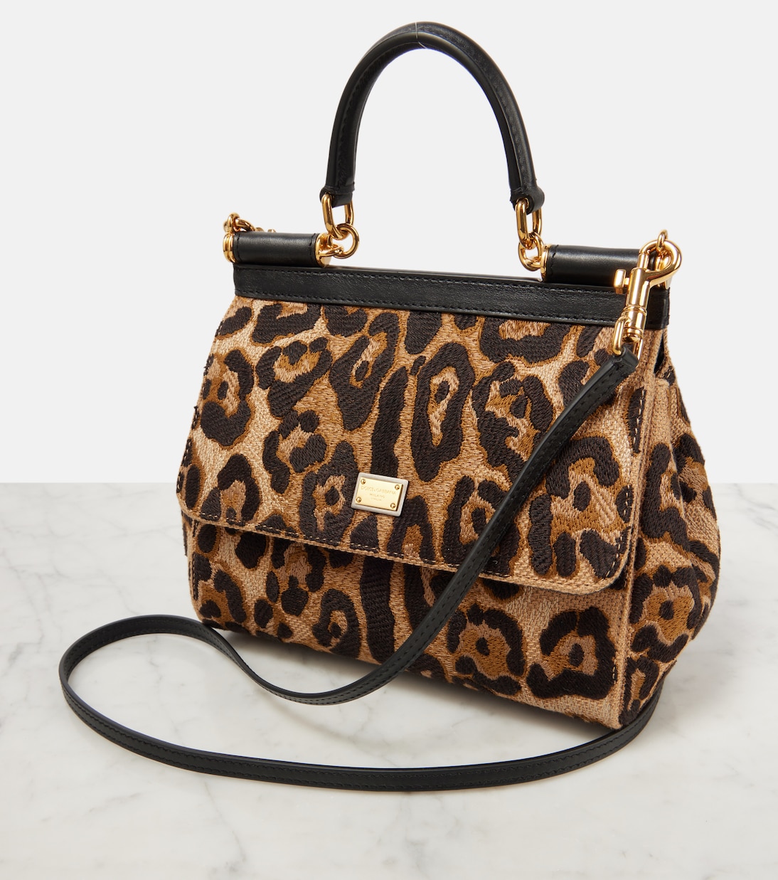 Sicily Medium embroidered tote bag | Dolce&Gabbana