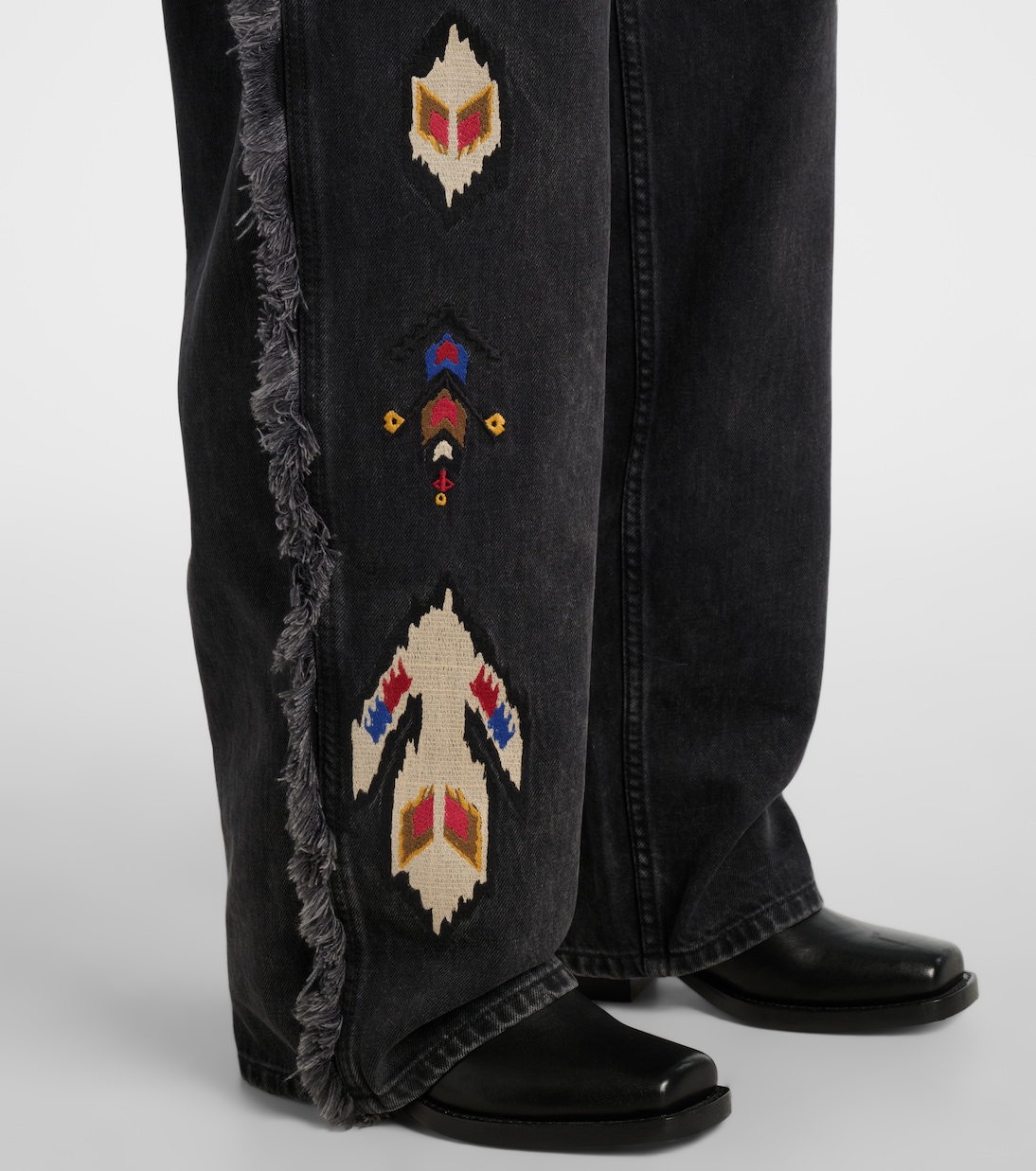 Jeans a gamba larga Maella con stampa | Marant Etoile