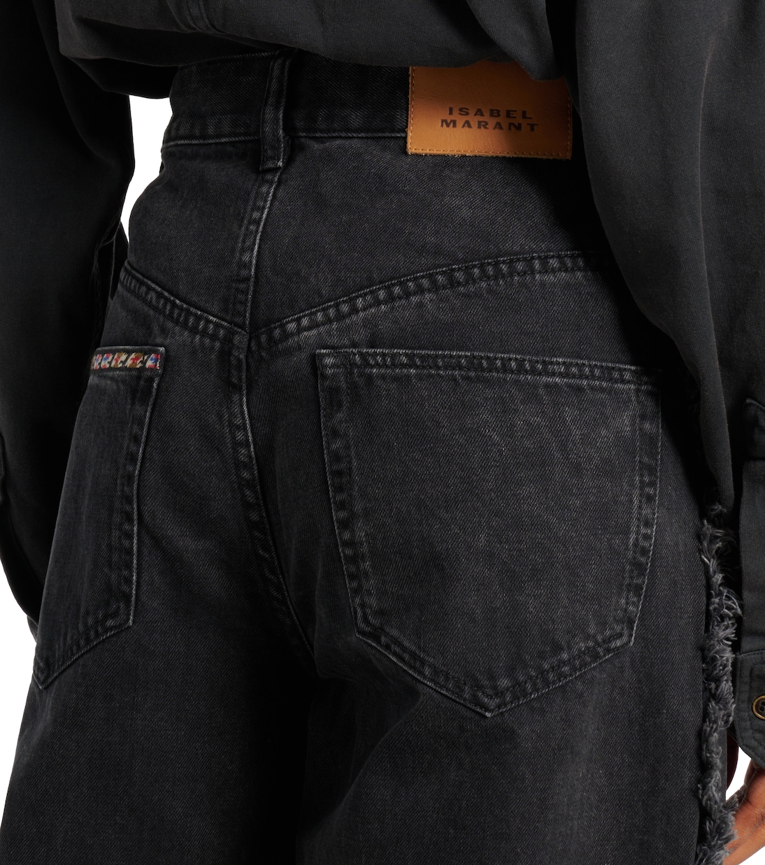 Jeans a gamba larga Maella con stampa | Marant Etoile