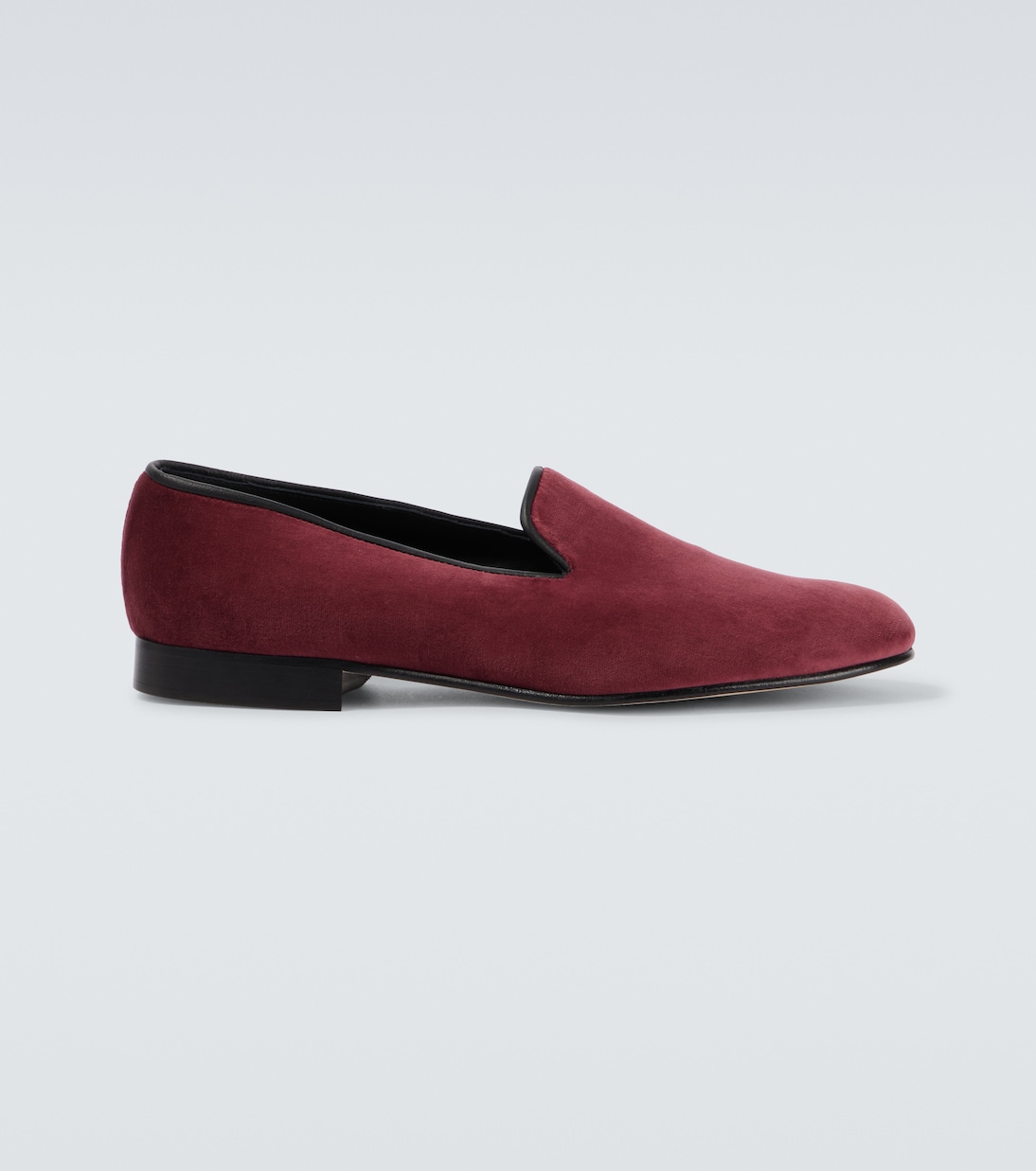 Mocassini Albert in velluto | George Cleverley