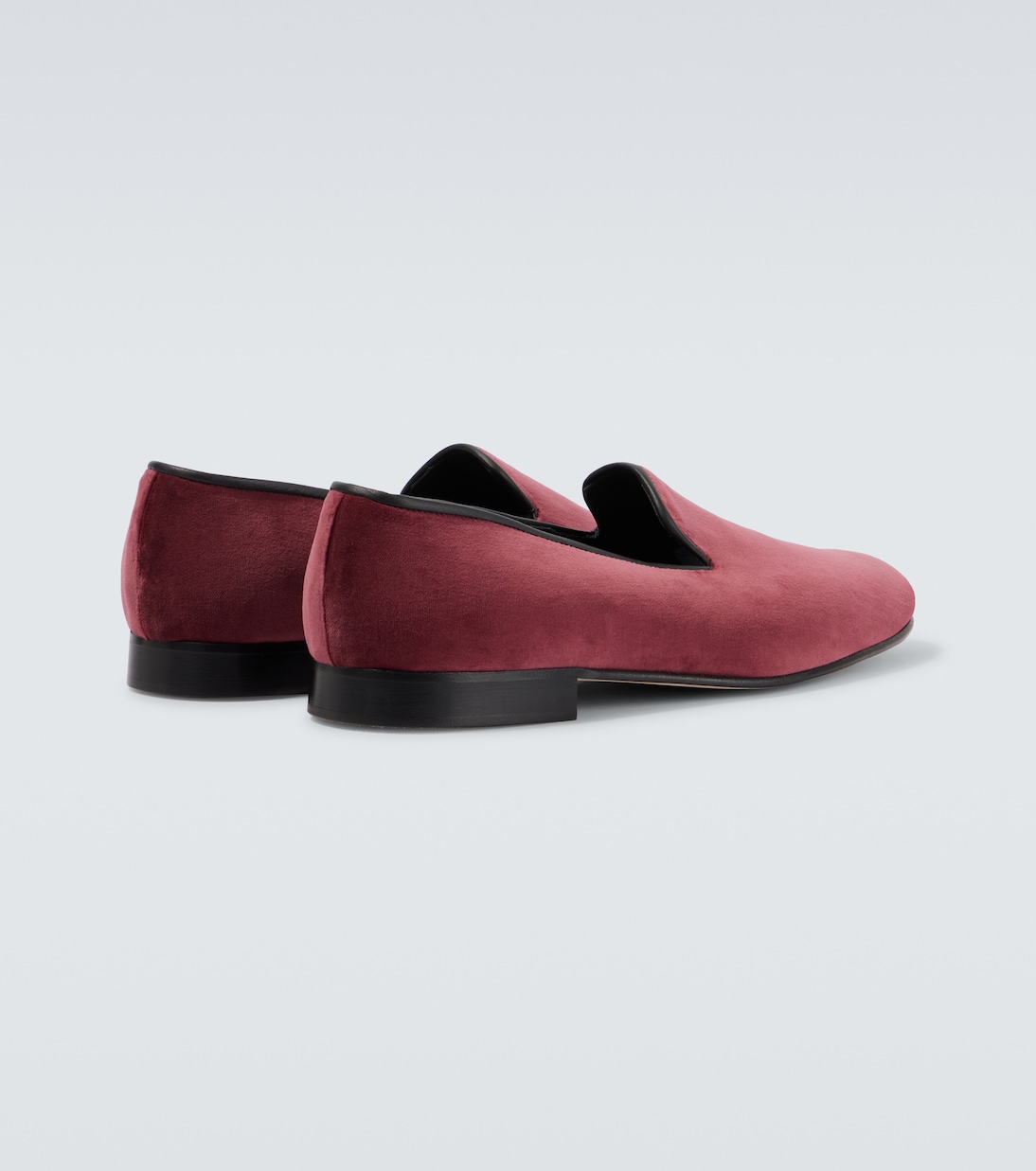 Mocassini Albert in velluto | George Cleverley