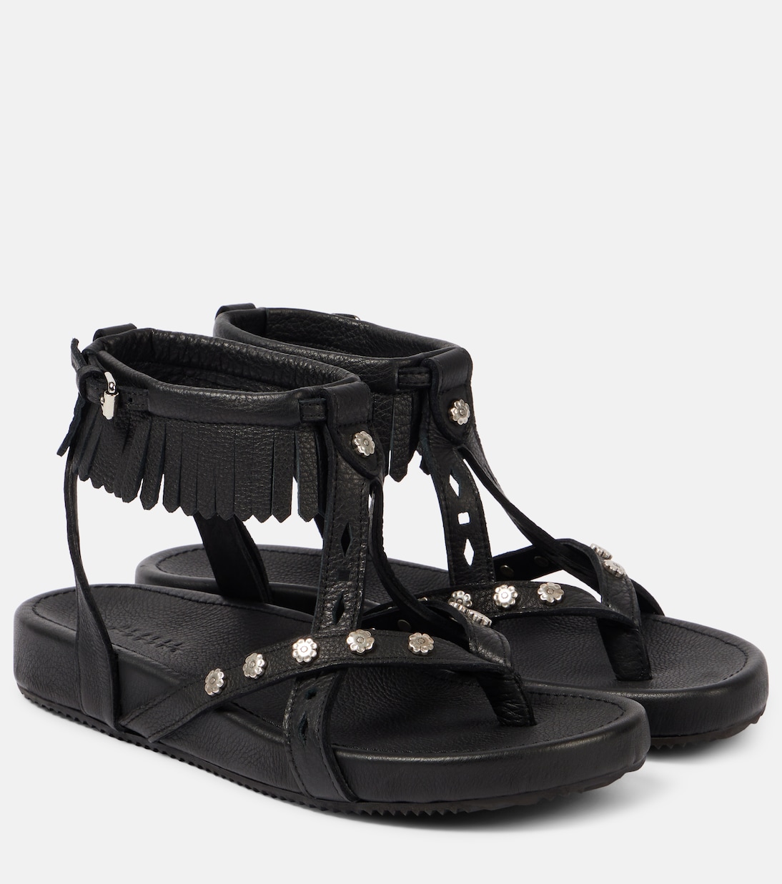 Scarpe in pelle con borchie Silya di Isabel Marant per uno stile giovane e trendy