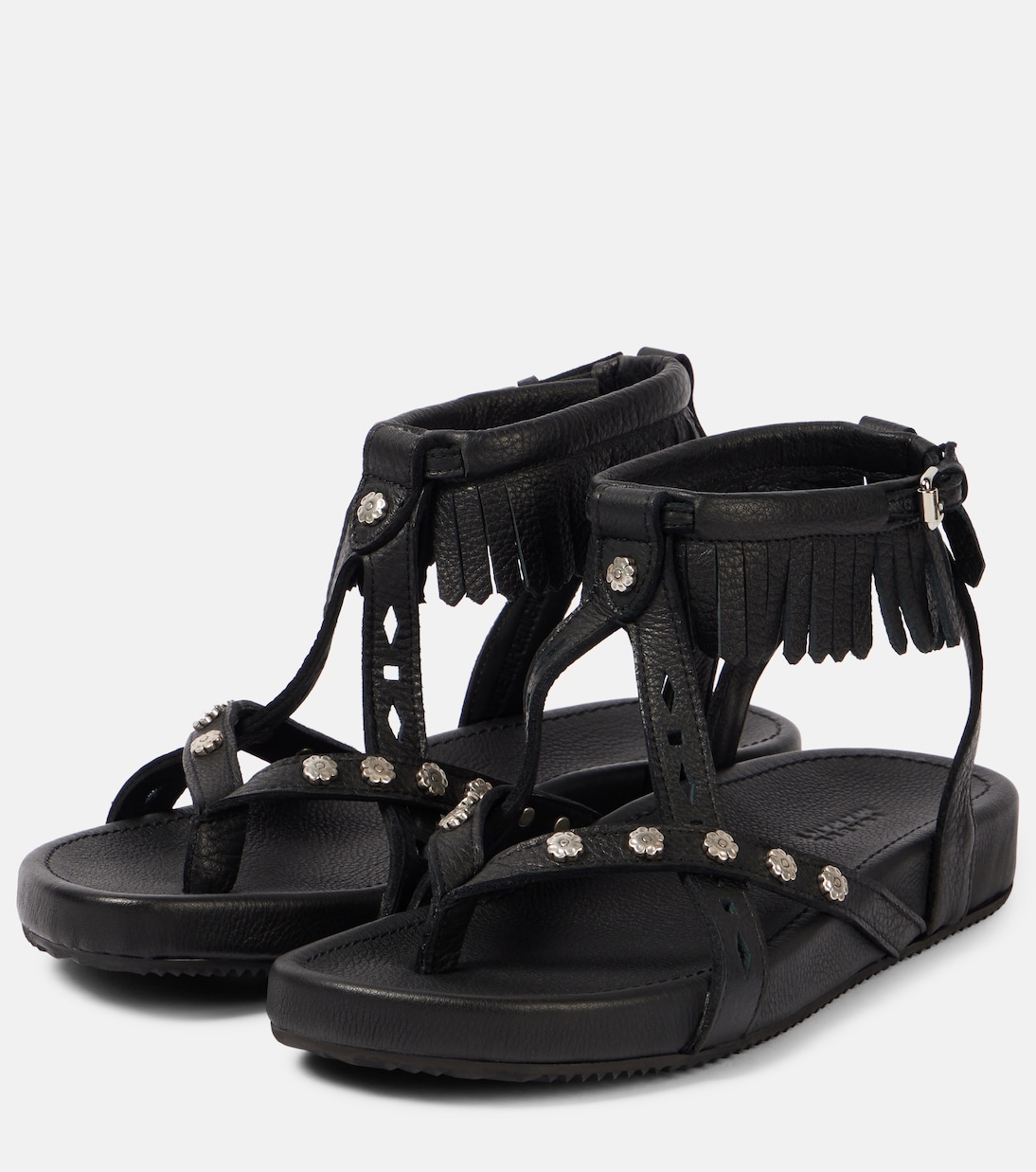 Scarpe in pelle con borchie Silya di Isabel Marant per uno stile giovane e trendy