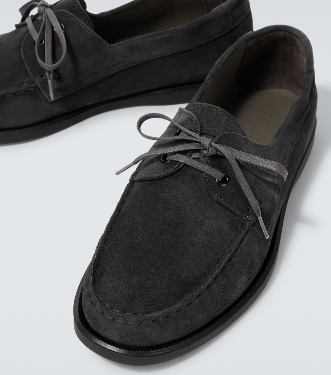 Chaussures bateau City Moc en daim | Saman Amel