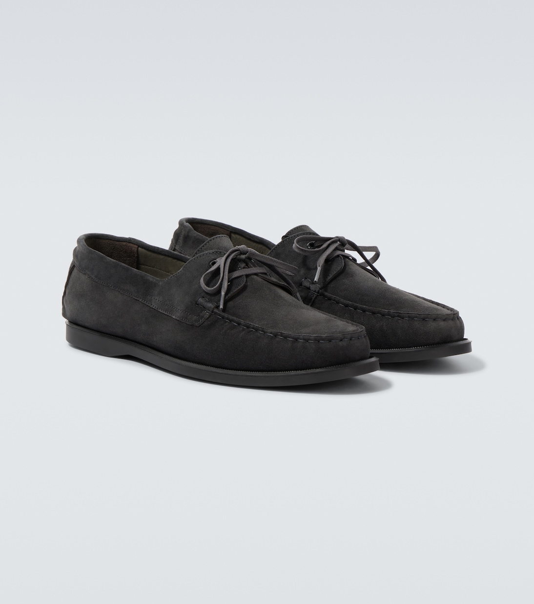 Chaussures bateau City Moc en daim | Saman Amel