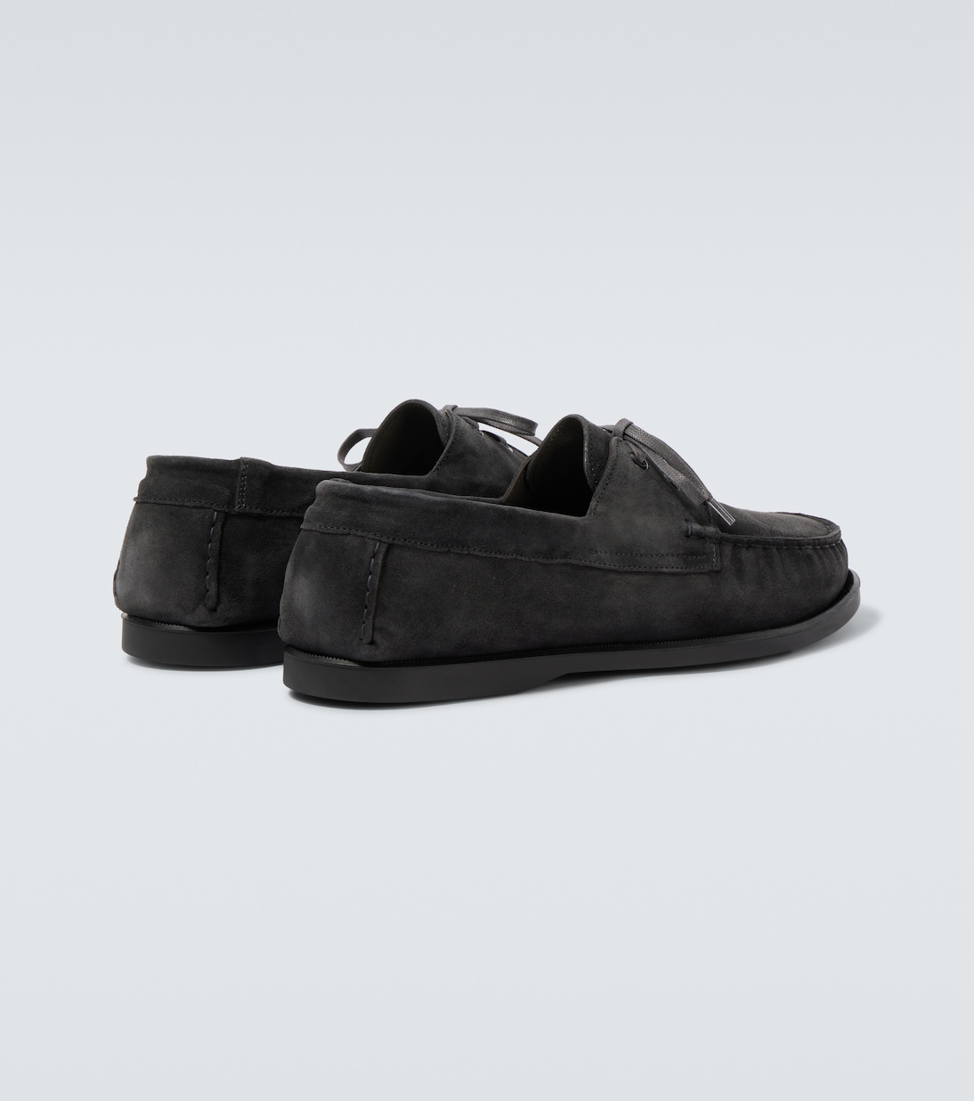 Chaussures bateau City Moc en daim | Saman Amel