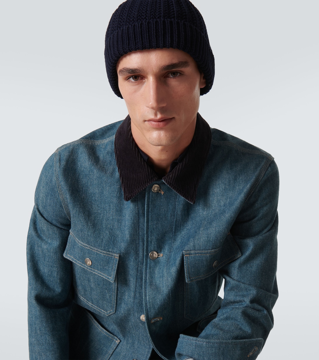 Gorro acanalado Moltrasio de algodón | Loro Piana