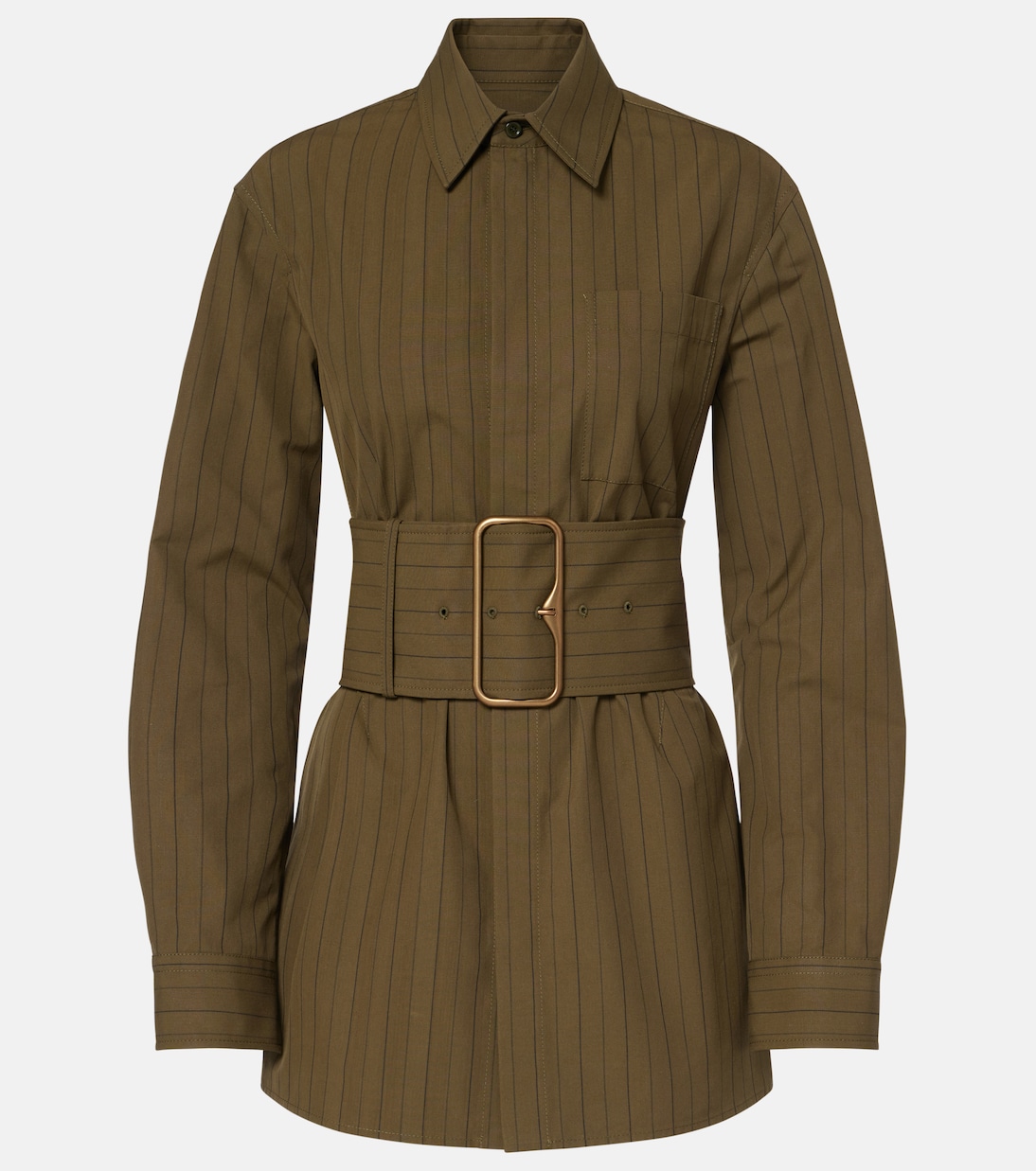 Chaqueta de algodón con cinturón | Burberry