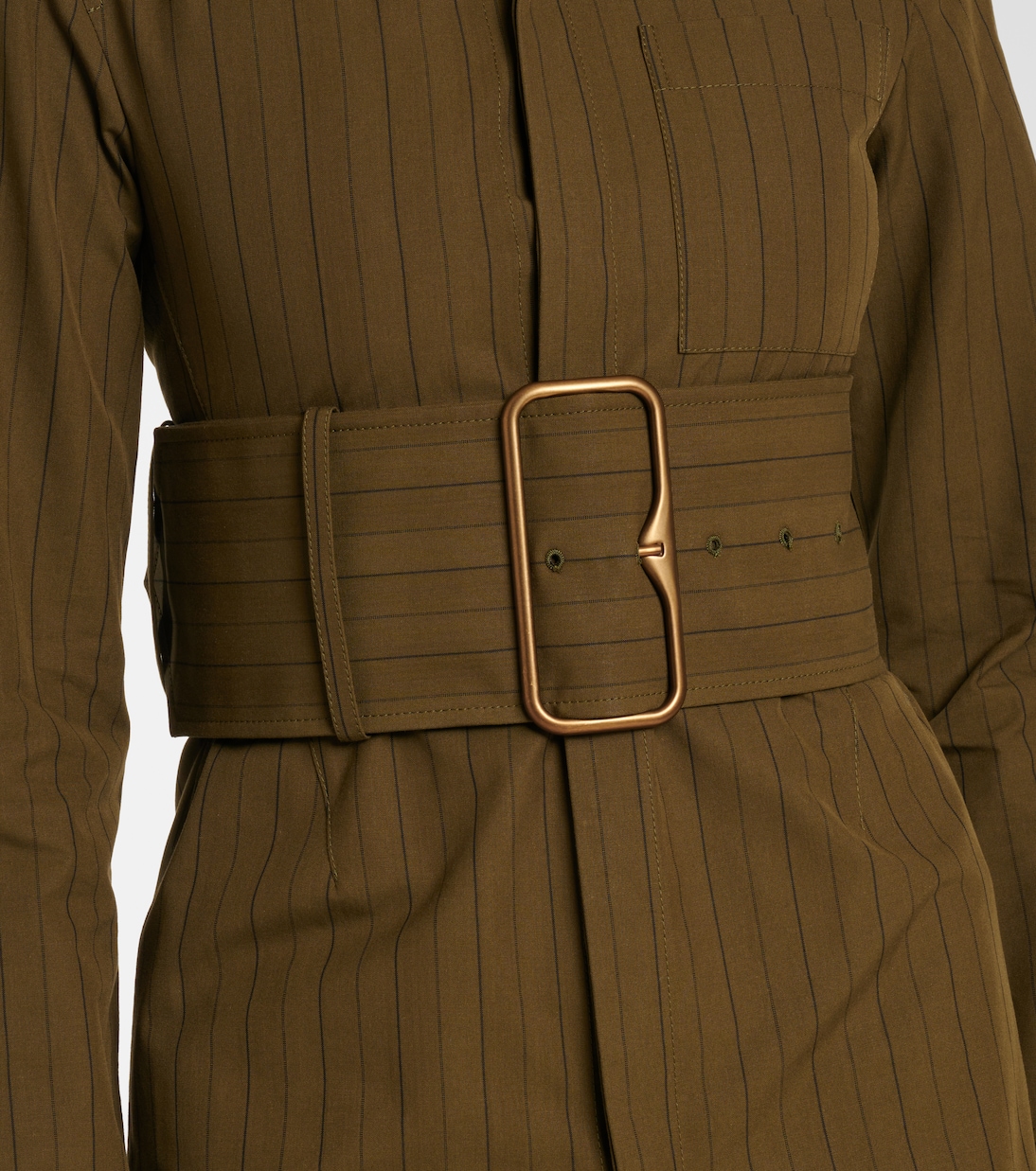 Chaqueta de algodón con cinturón | Burberry