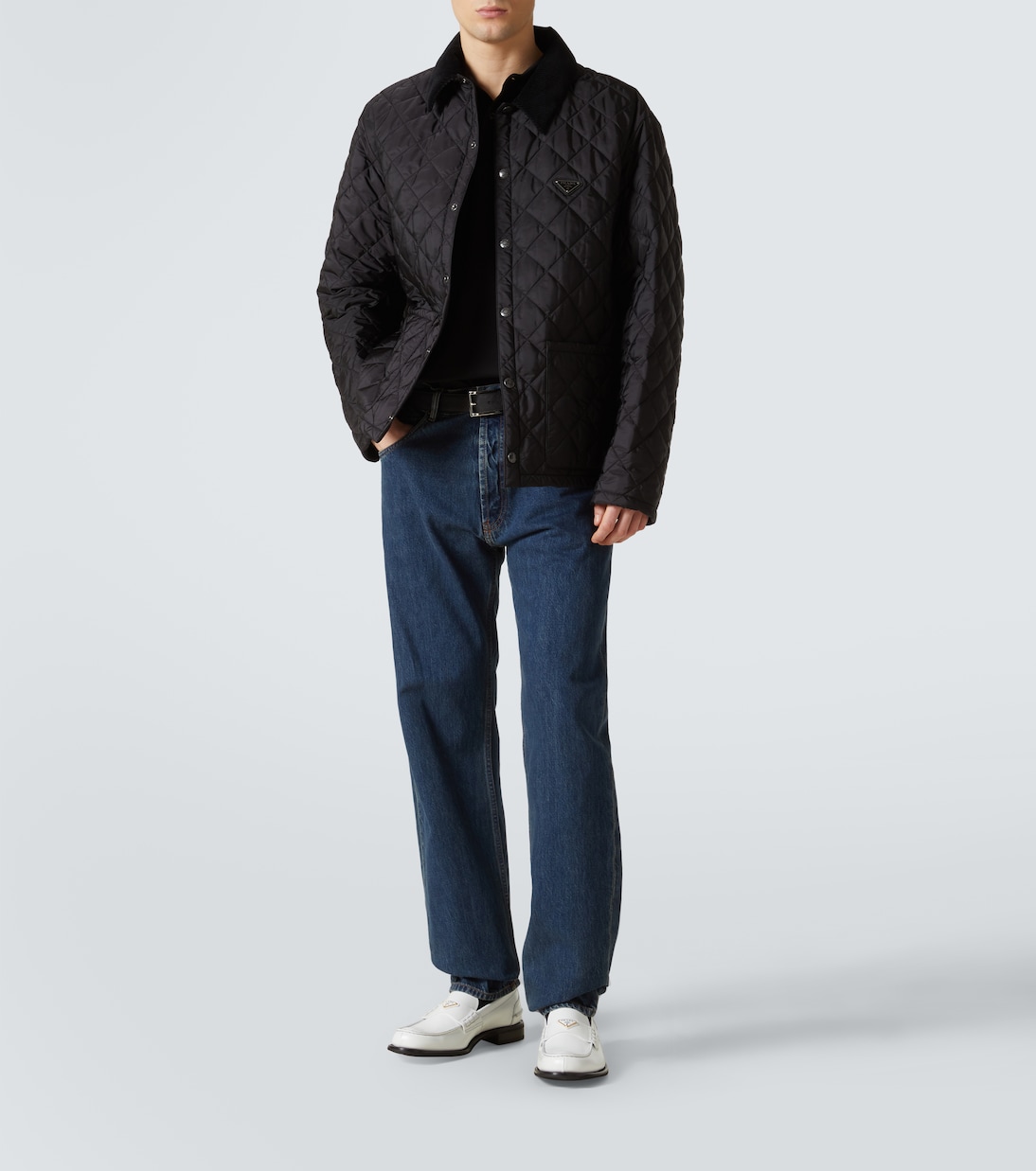Loafers aus Leder | Prada
