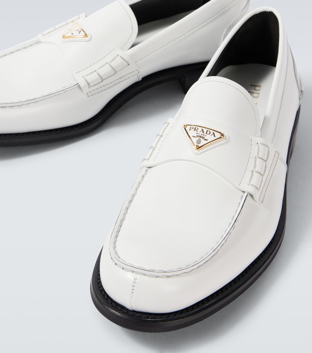 Loafers aus Leder | Prada