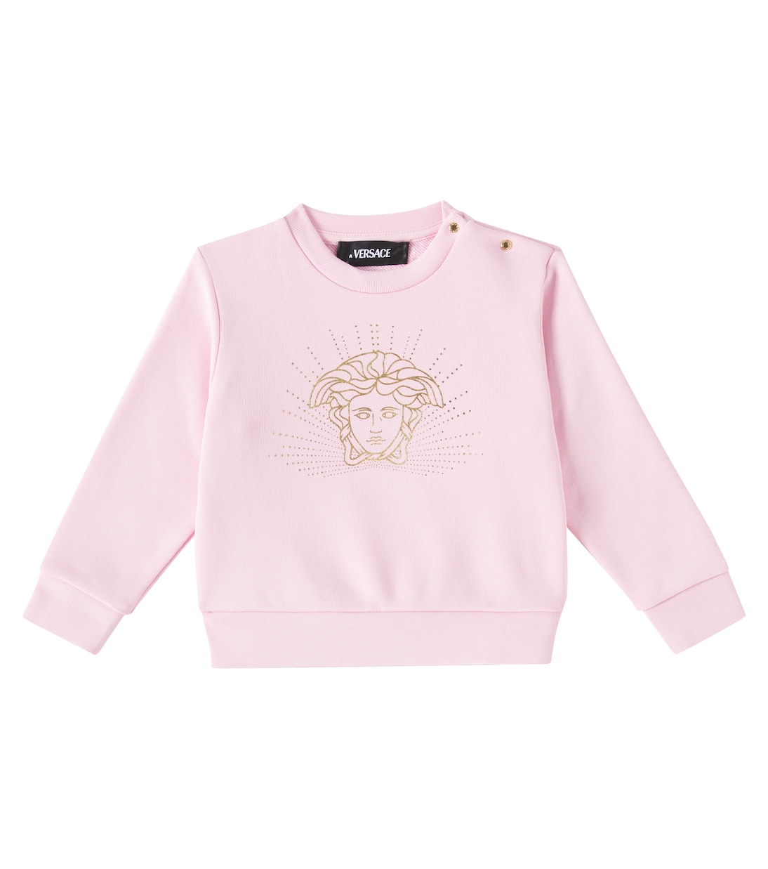 سويت شيرت لمولود جديد من القطن الجيرسيه Medusa | Versace Kids