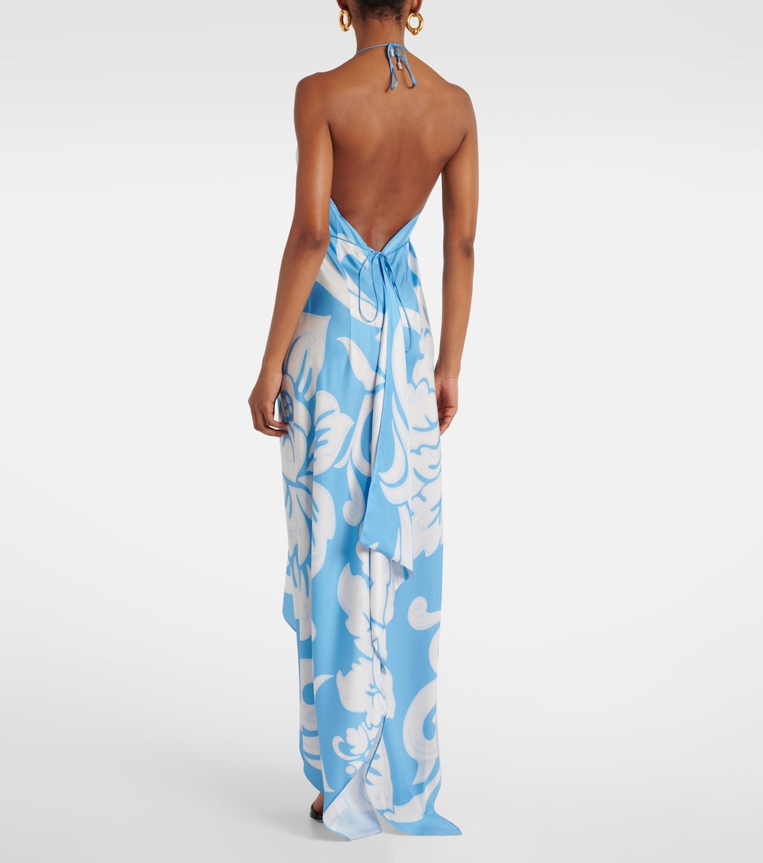 Abito midi in seta con stampa | Etro