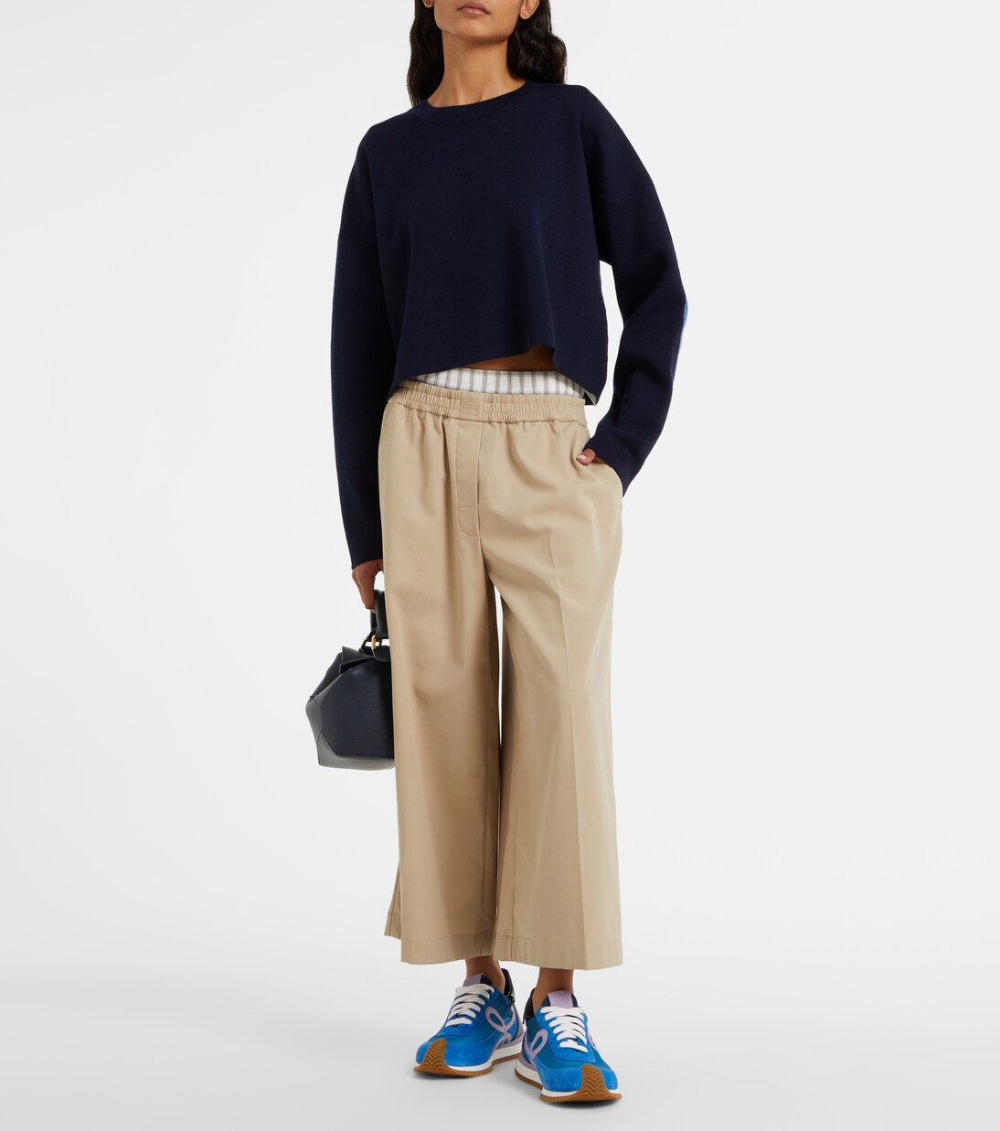 Sneakers Flow Runner 2.0 con suede | Loewe