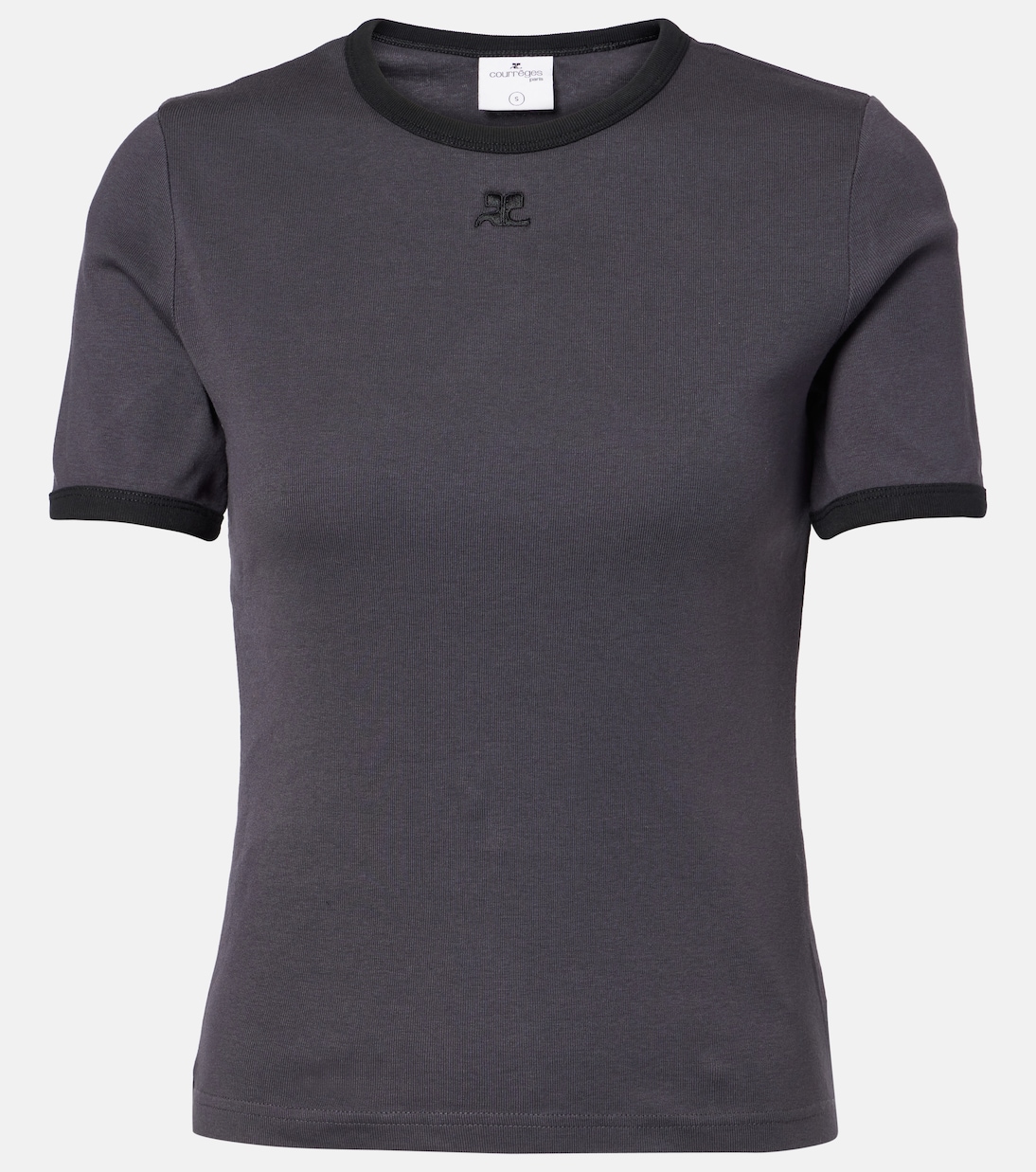 T-shirt Signature in cotone | Courrèges