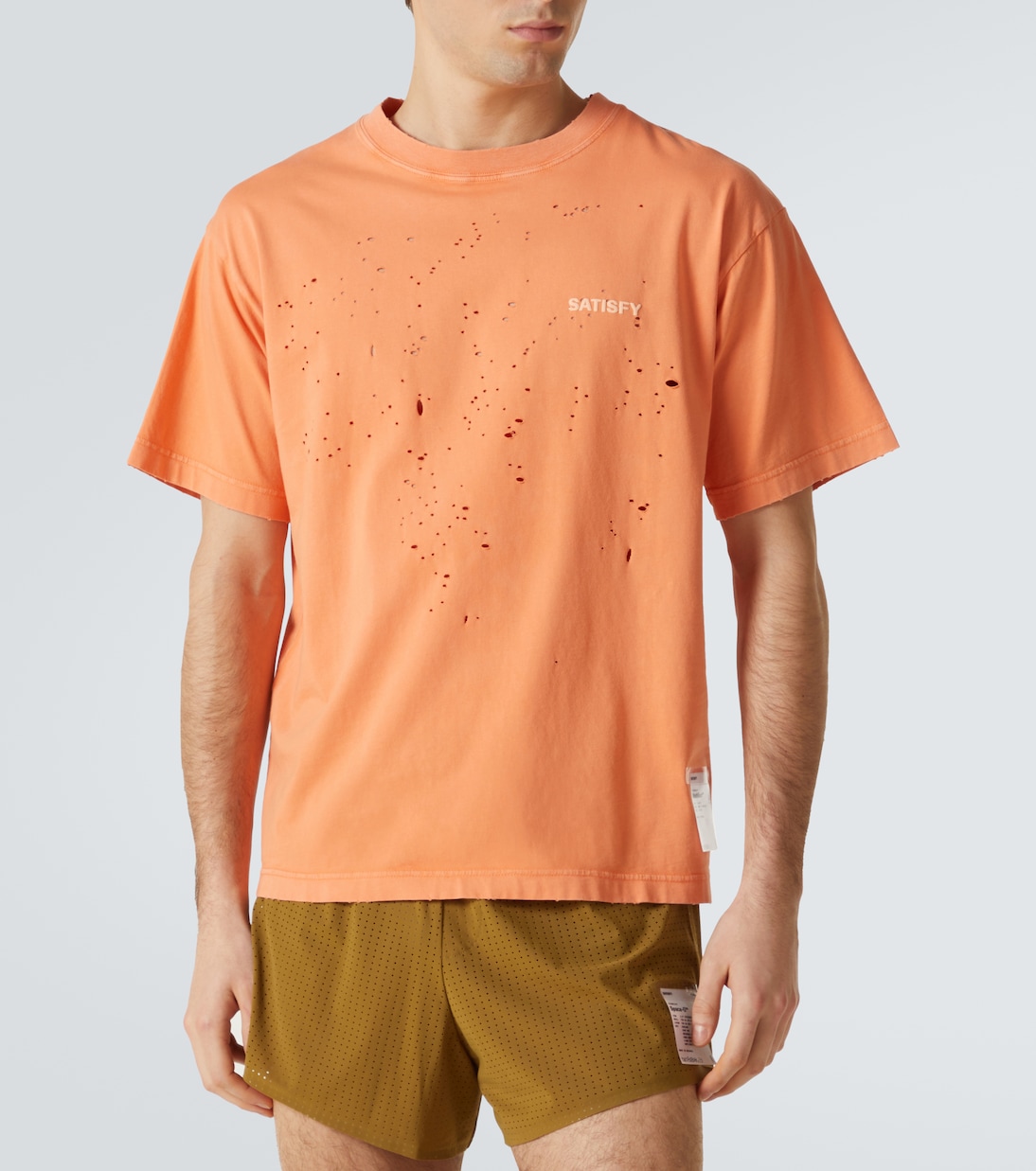 T-shirt MothTech in jersey di cotone | Satisfy