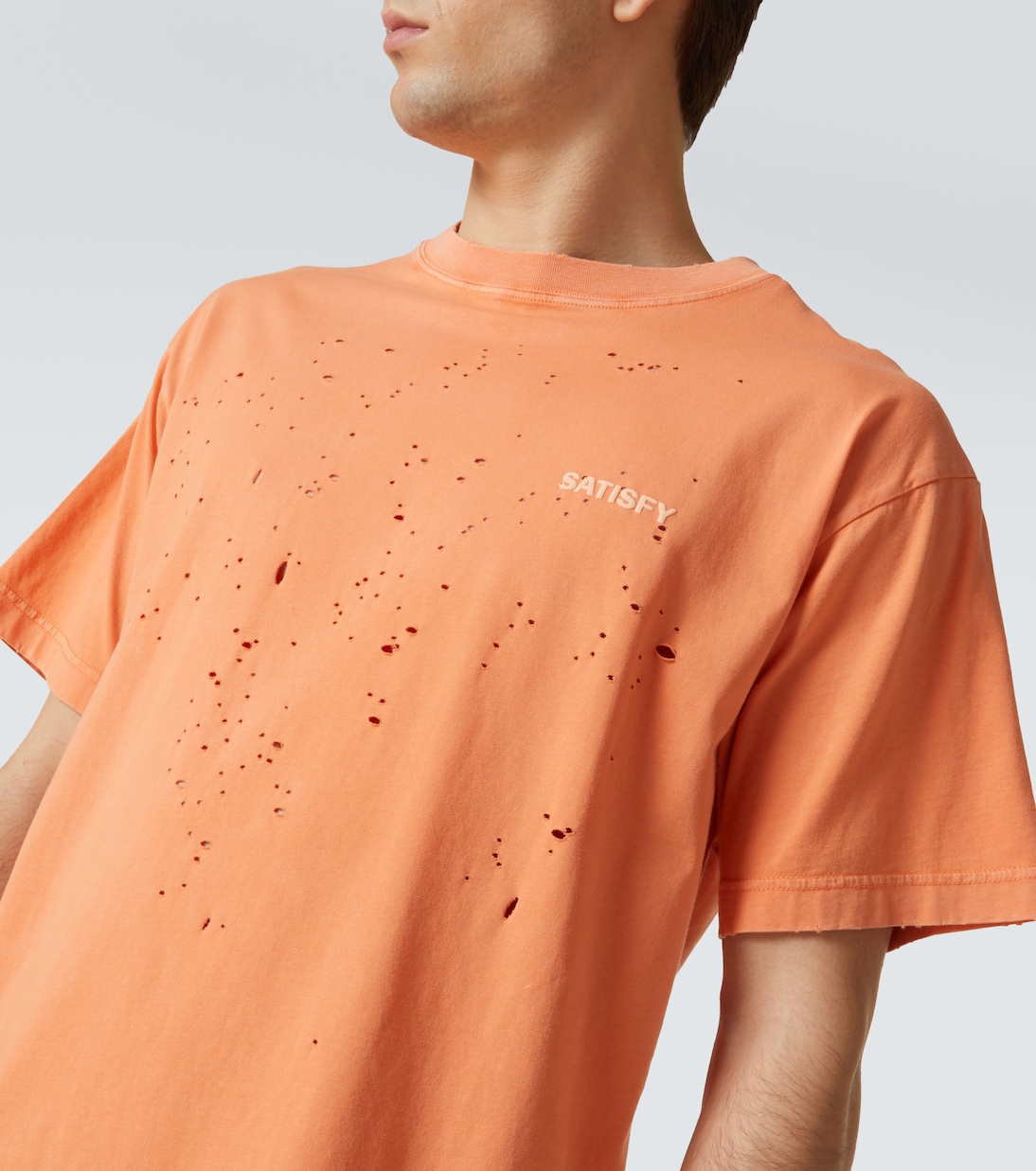 T-shirt MothTech in jersey di cotone | Satisfy