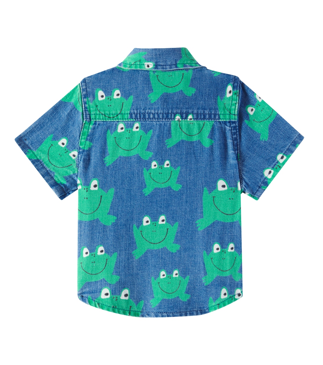Baby Bedrucktes Hemd aus Denim | Stella McCartney Kids