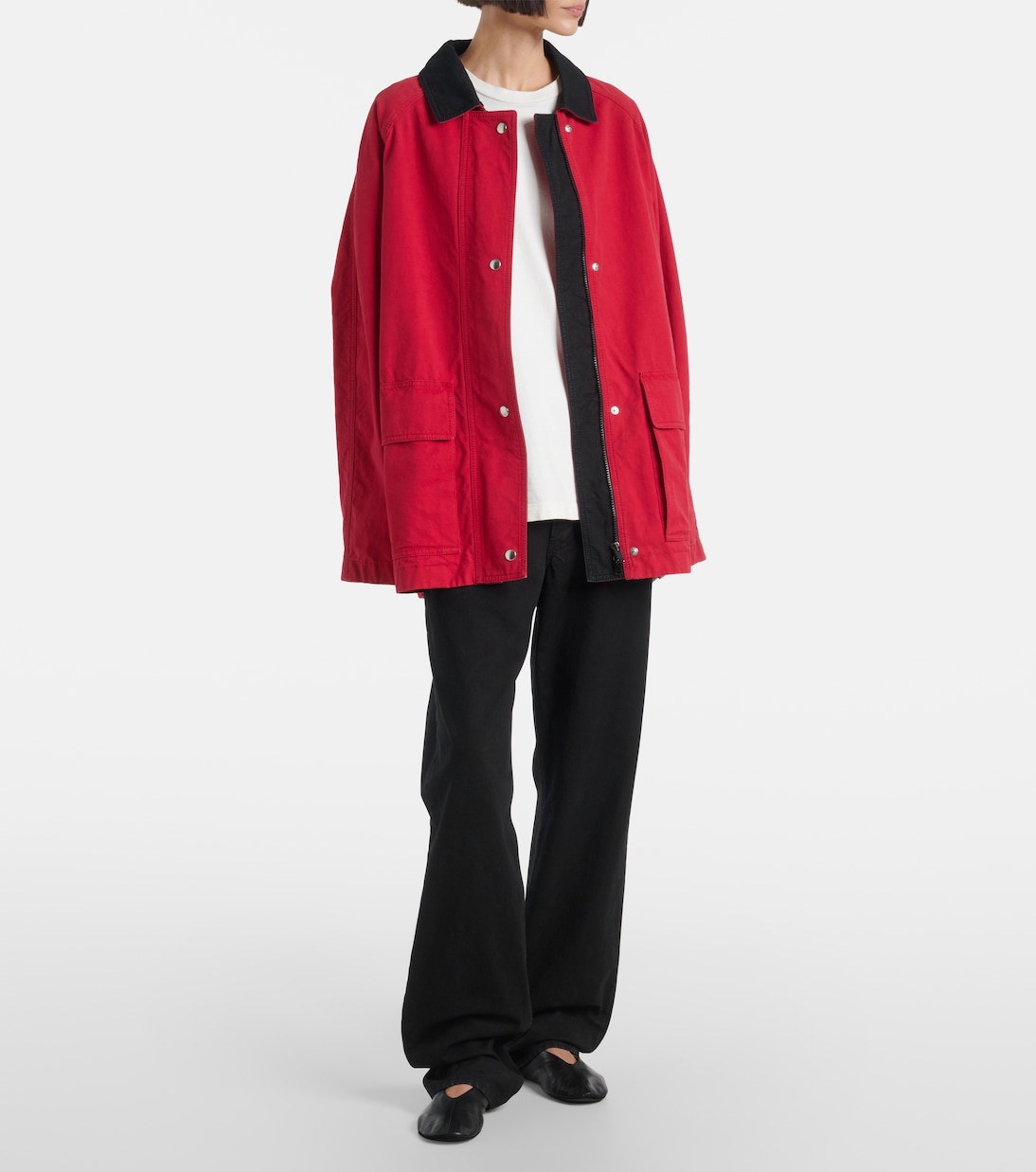 Giacca Elodianna in canvas di cotone | The Row
