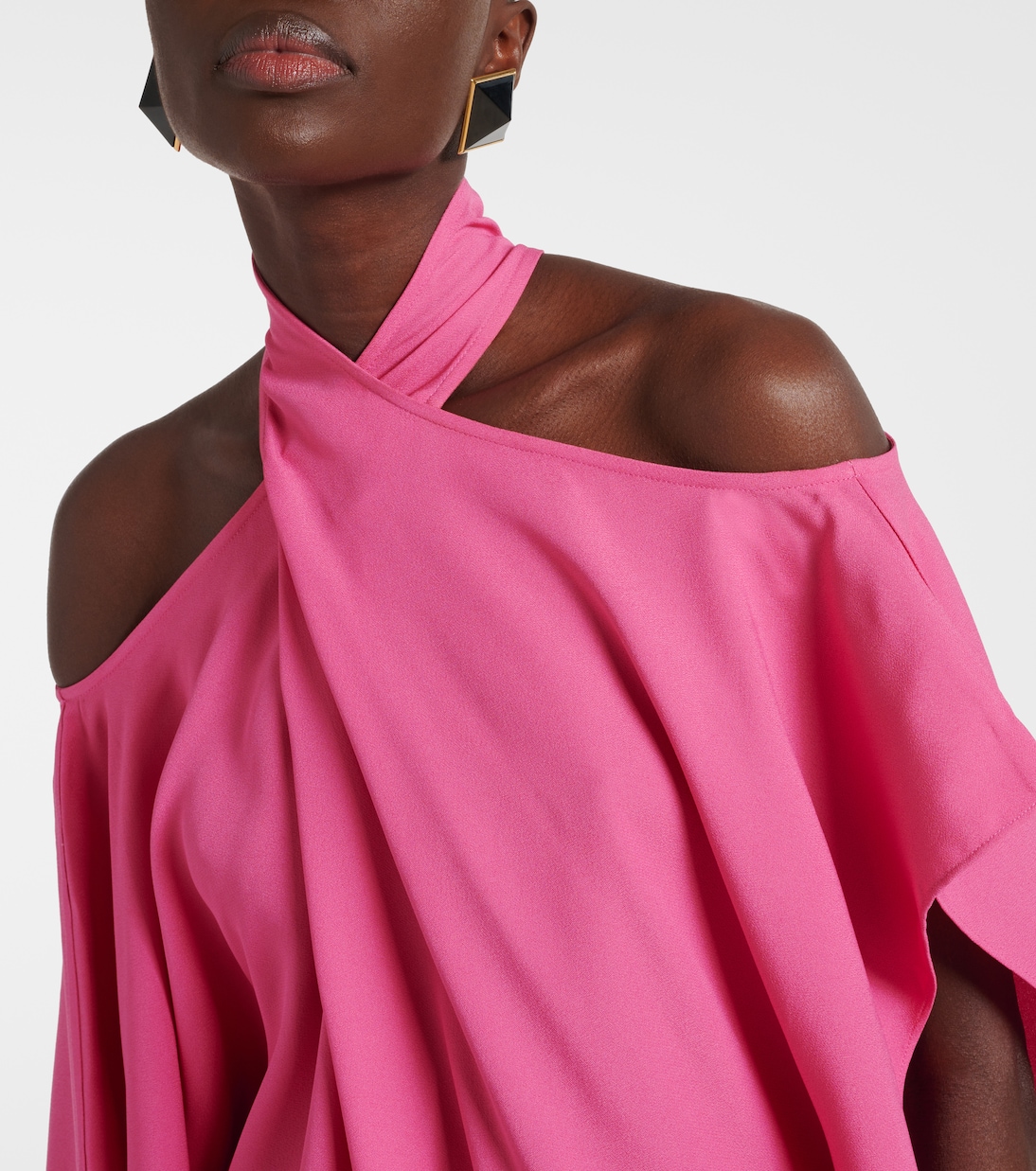 Metauro draped asymmetric kaftan | Taller Marmo