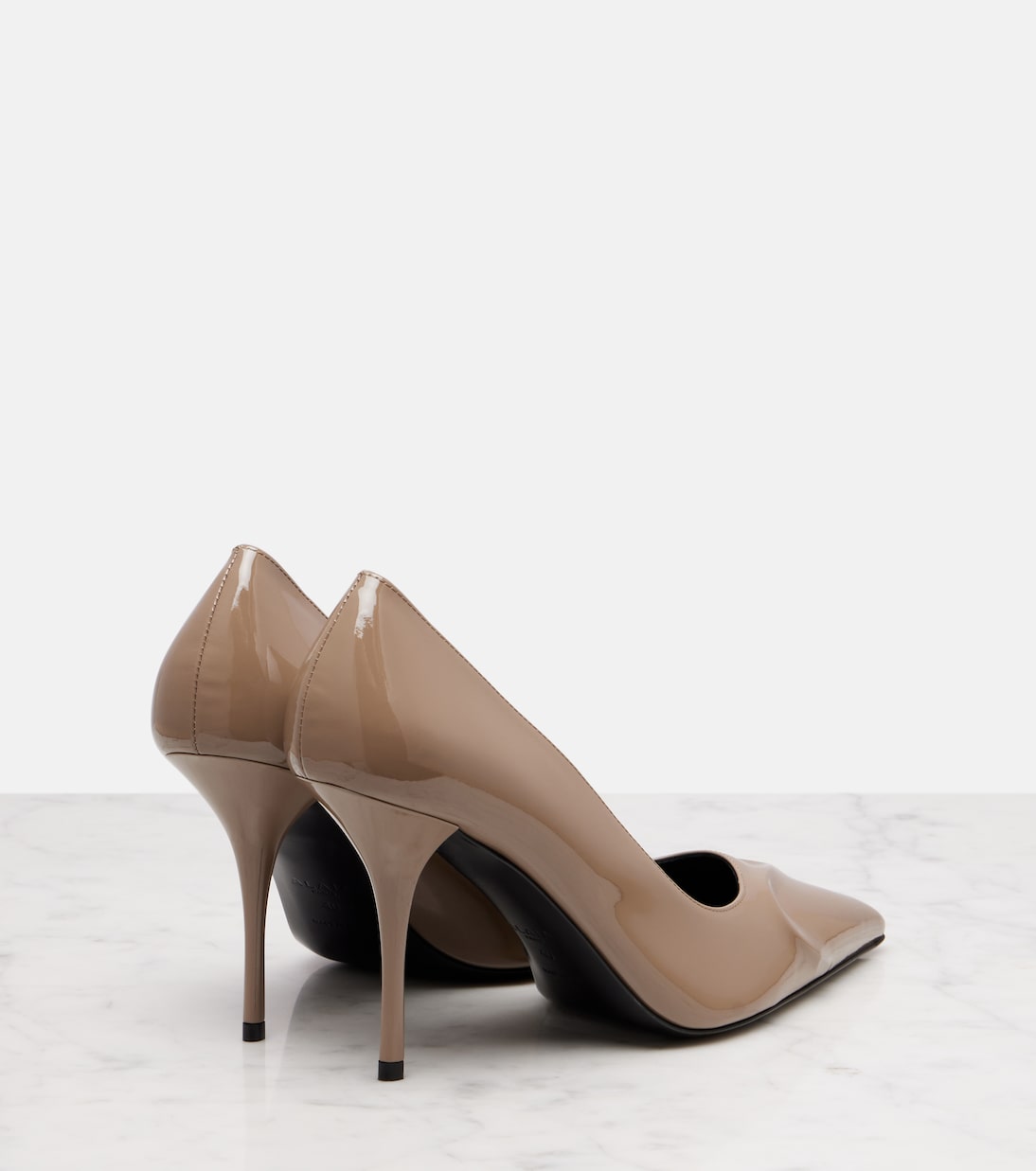 Le Cœur 3D 90 patent leather pumps | Alaïa