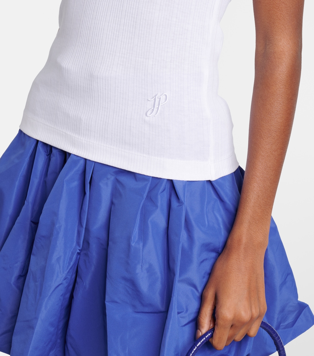 Ribbed-knit T-shirt | Patou