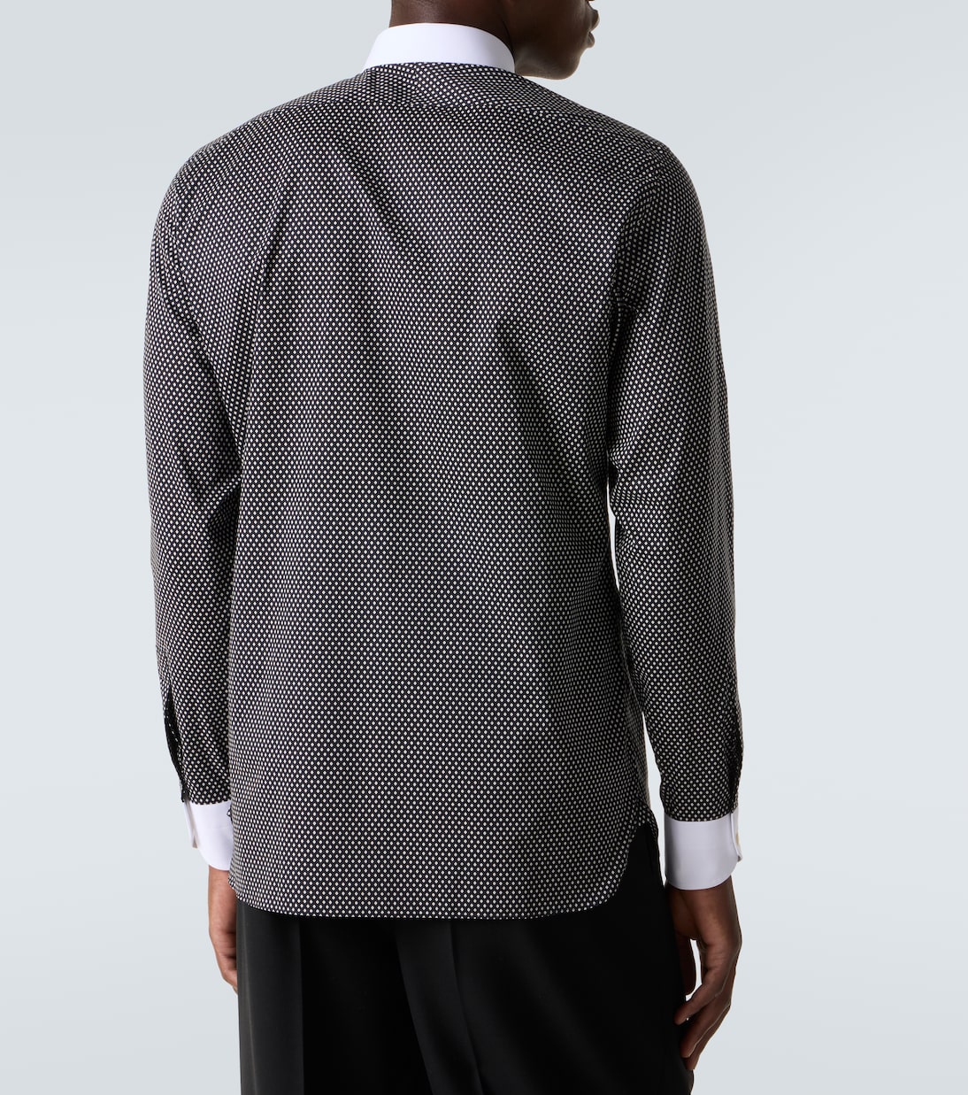 Polka-dot cotton poplin shirt | Tom Ford