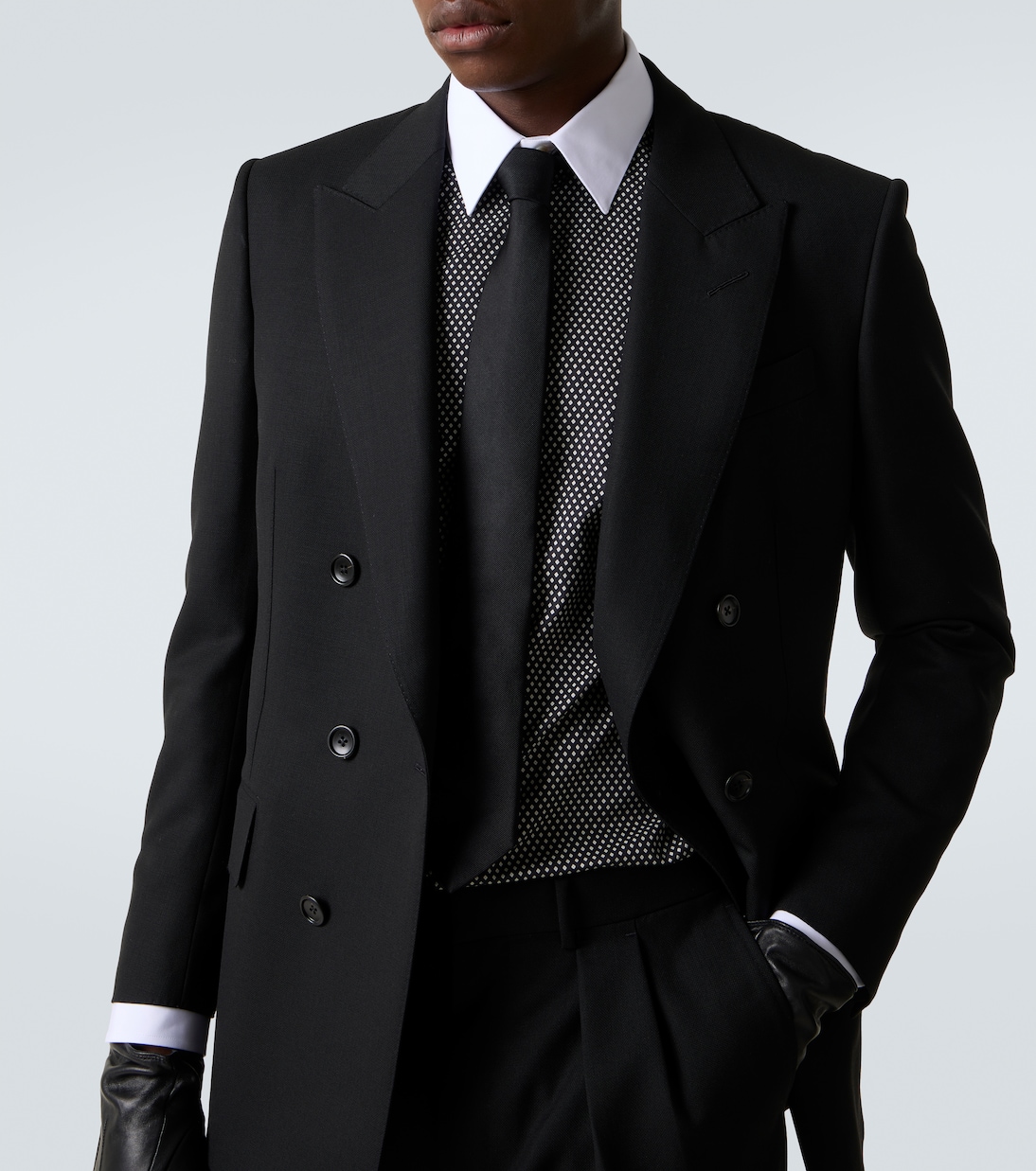 Polka-dot cotton poplin shirt | Tom Ford