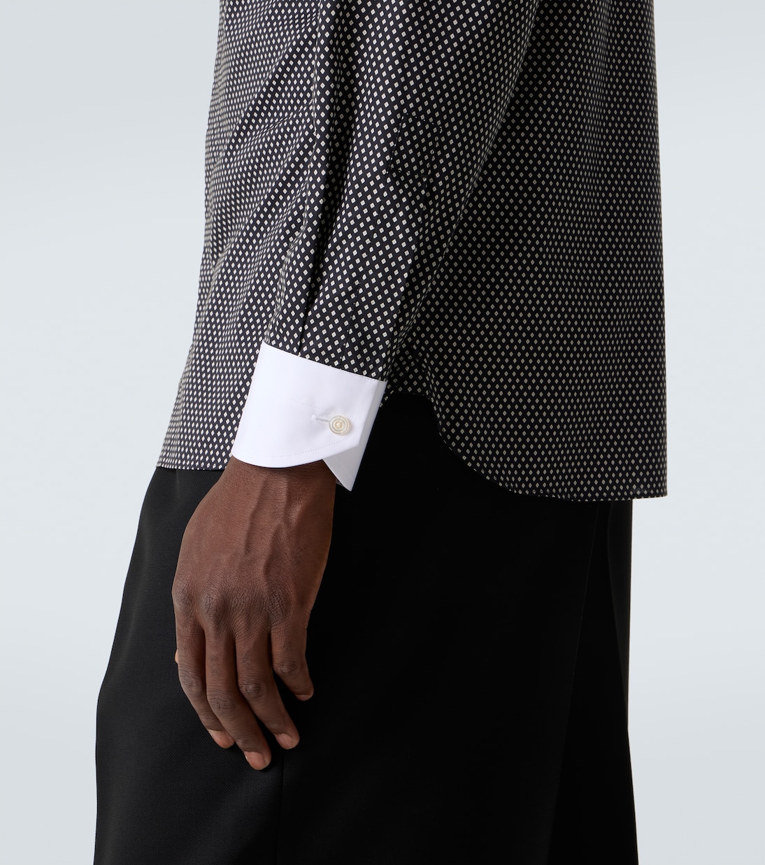 Polka-dot cotton poplin shirt | Tom Ford