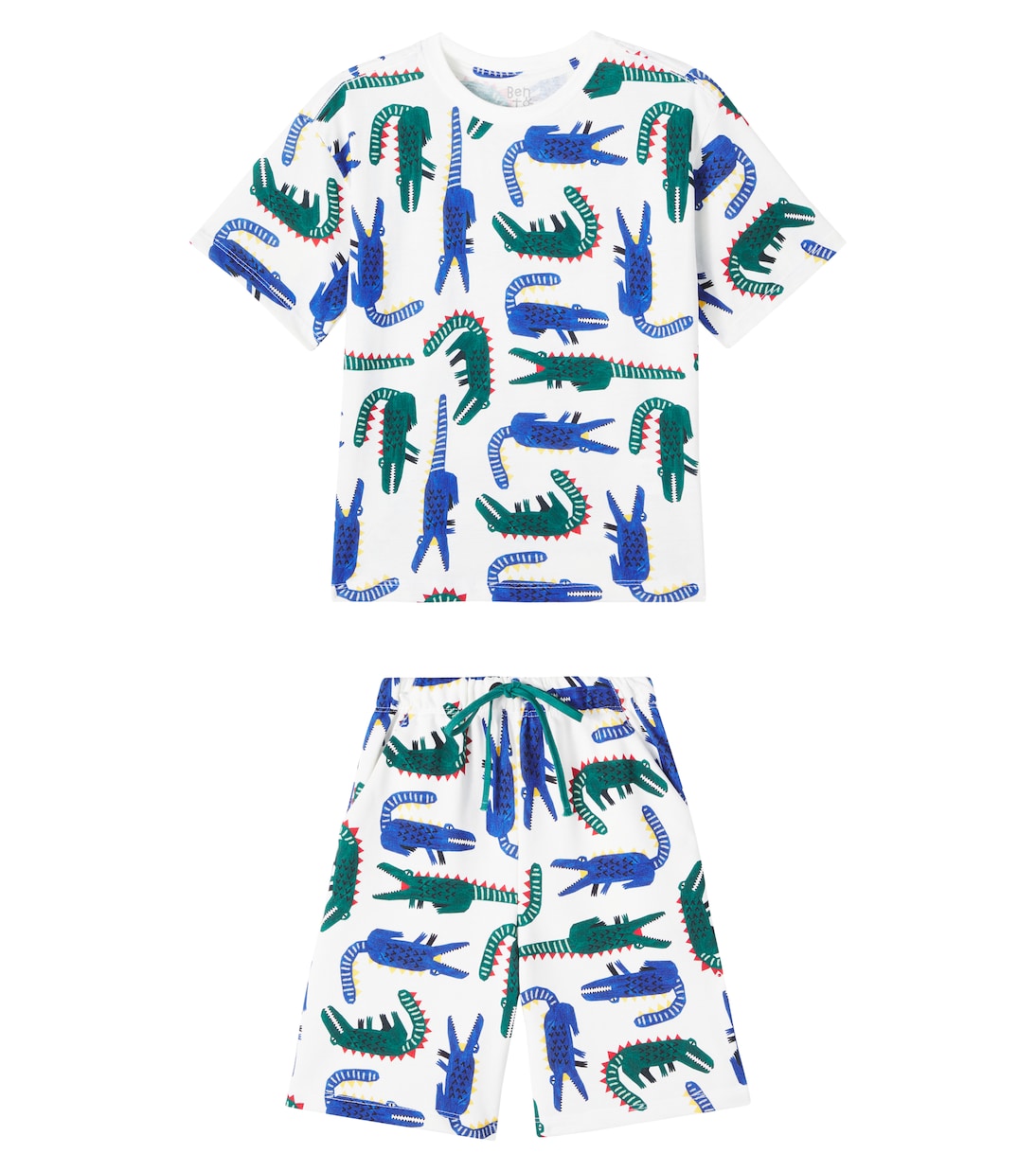 Jacassauro T-shirt and shorts set | Fábula