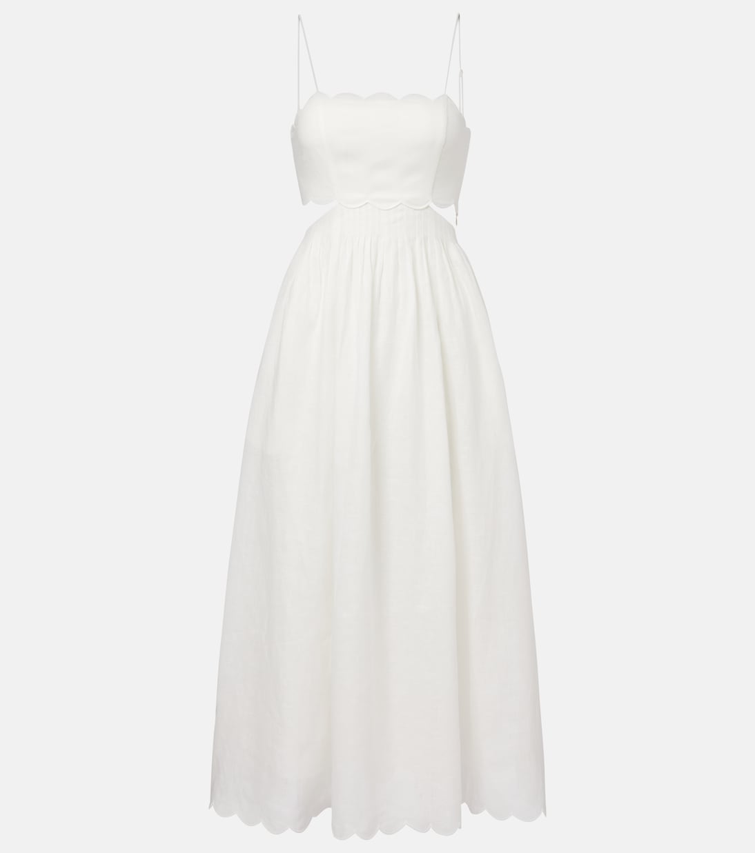 Midikleid Rhiannon aus Leinen | Zimmermann