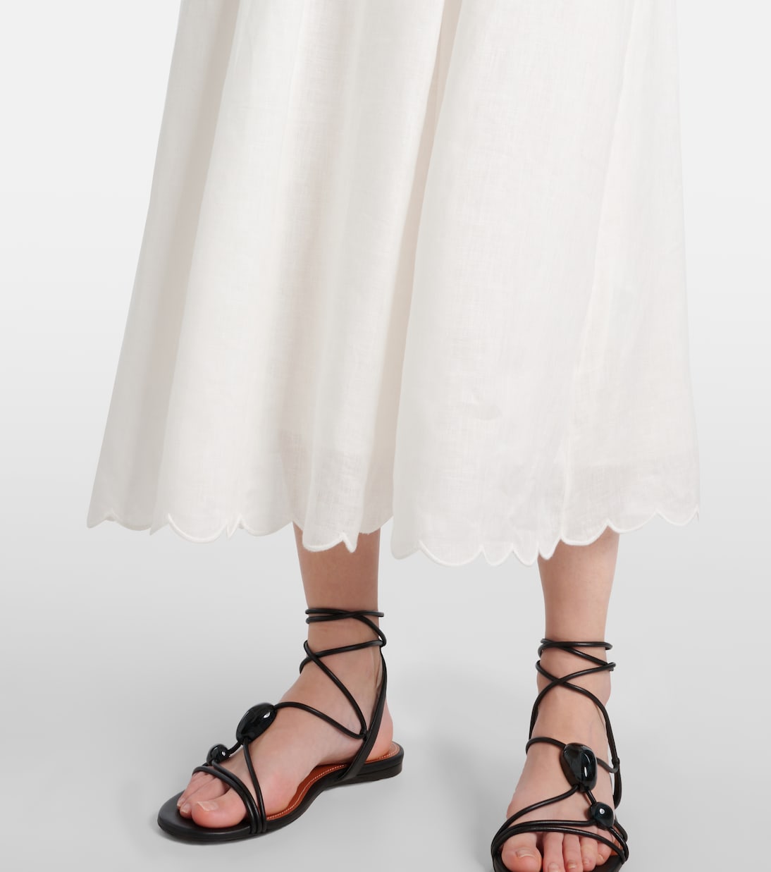 Midikleid Rhiannon aus Leinen | Zimmermann