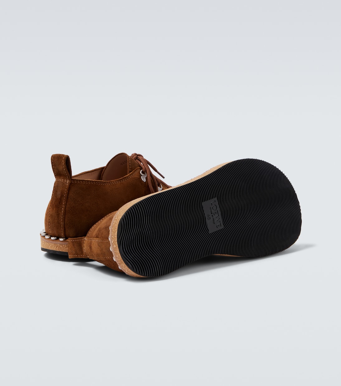 Rivet 스터드 스웨이드 슈즈 | Loewe