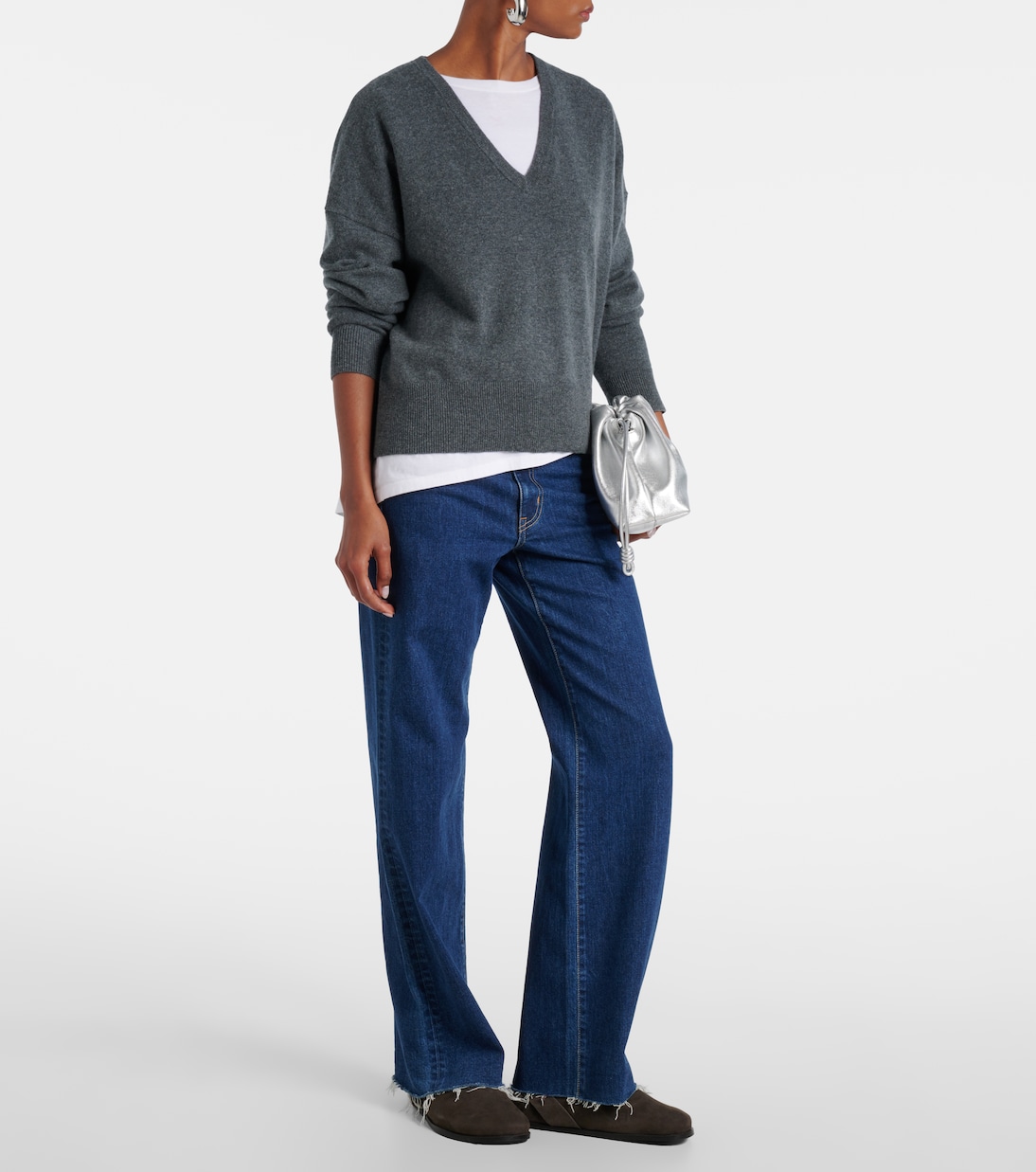 Jeans Grace a vita alta e gamba larga | Slvrlake
