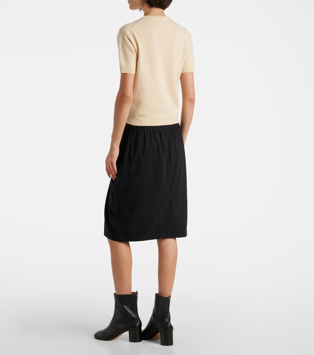 Top Four Stitches en laine vierge | Maison Margiela