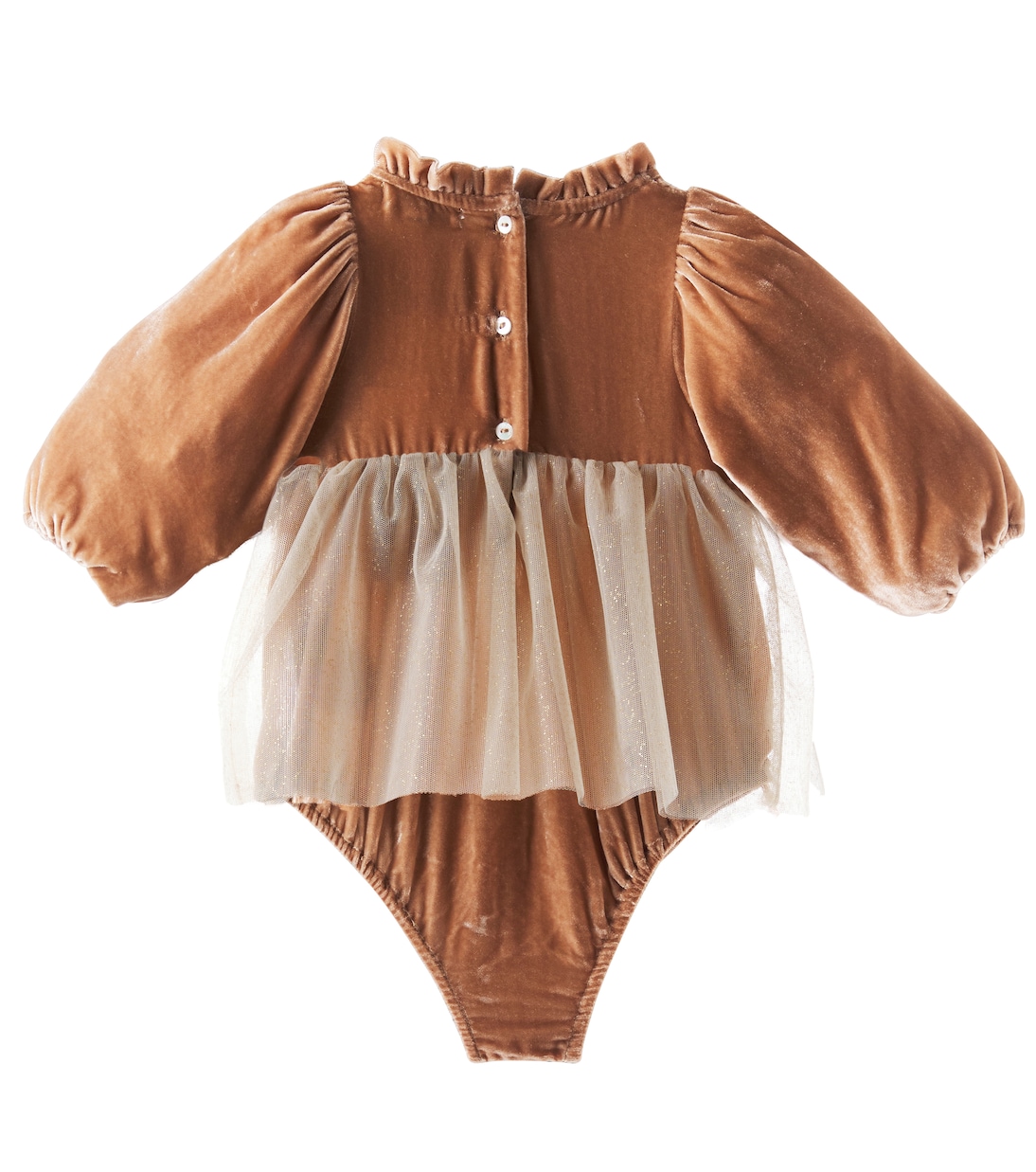 Body Nyssa aus Samt und Tüll | Bebe Organic