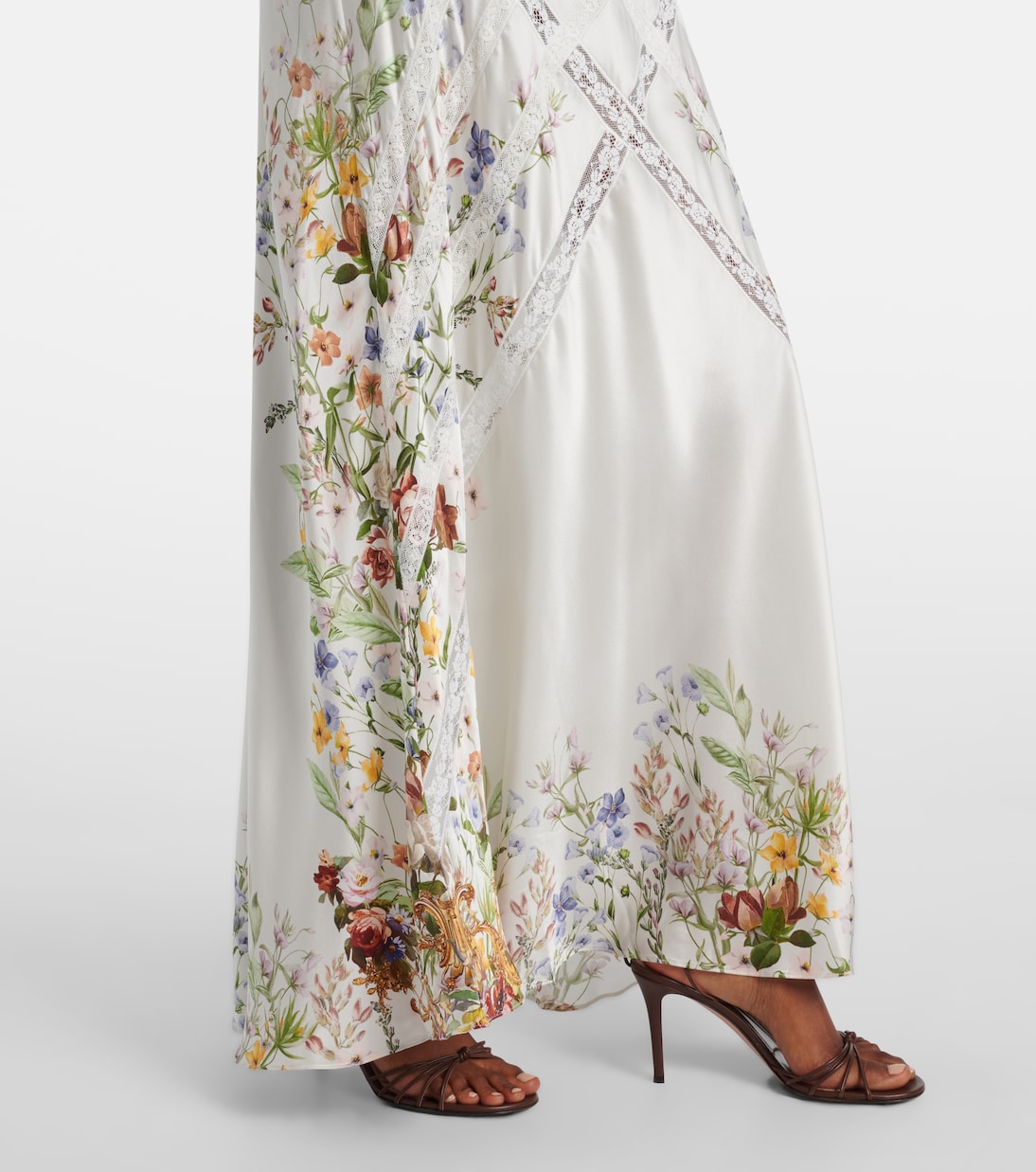 Slipdress aus Seidensatin | Camilla