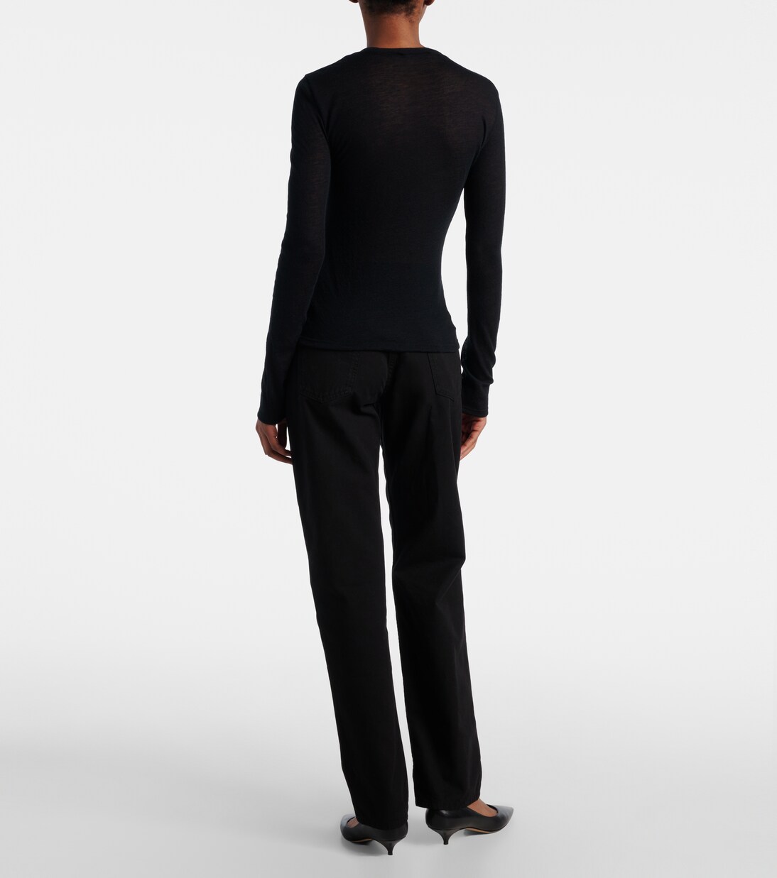 Iverness knitted cashmere top | The Row