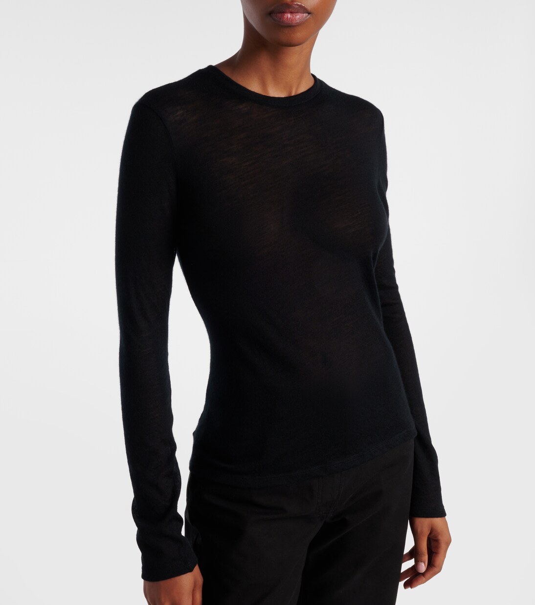 Iverness knitted cashmere top | The Row